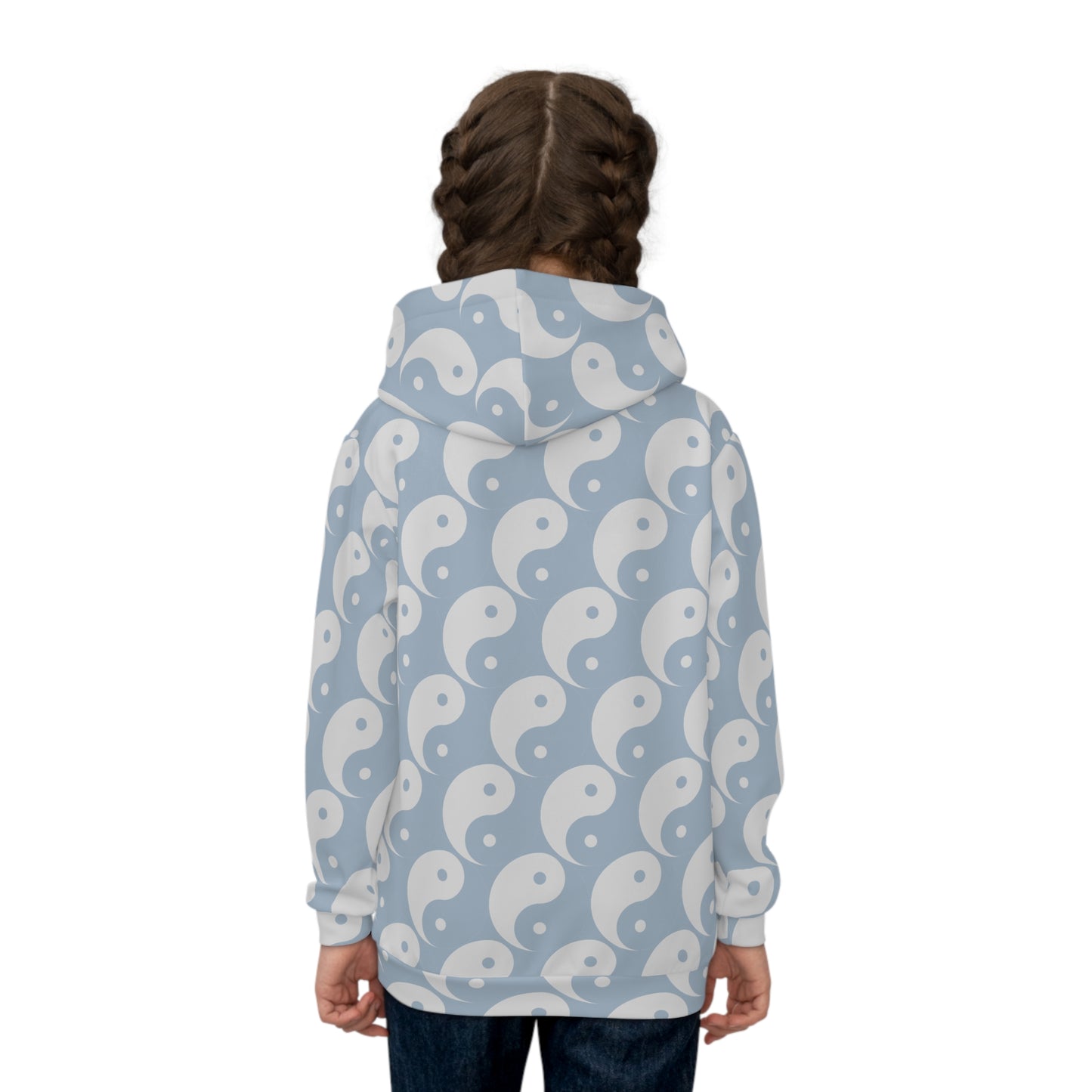 Phallacy Yin-Yang Designer Youth Hoodie