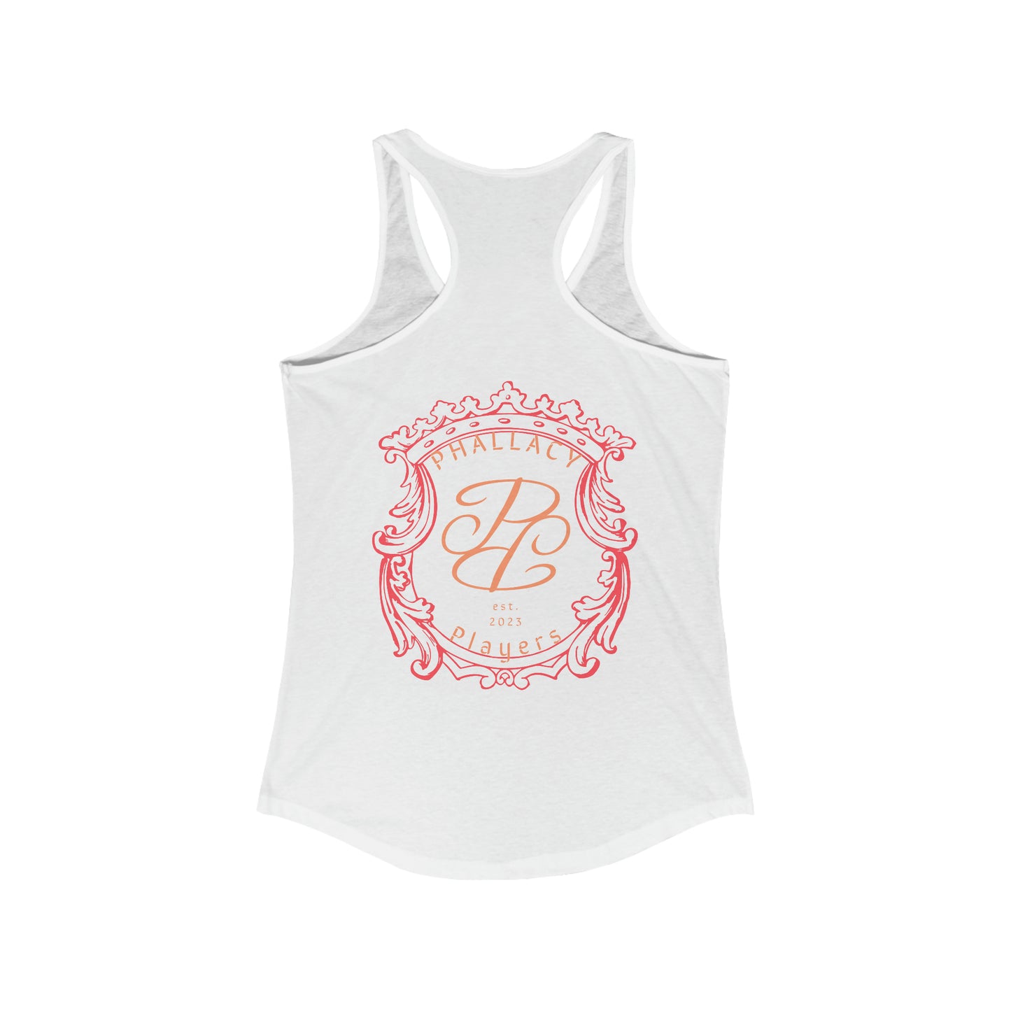 Phallacy Players Ideal Racerback Tank Top