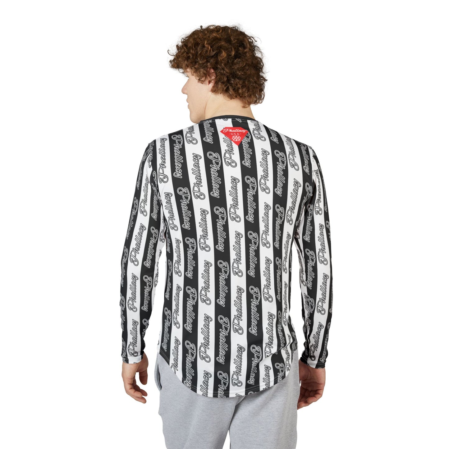 Phallacy Signature Designer Men's UV Protection Long Sleeve Shirt