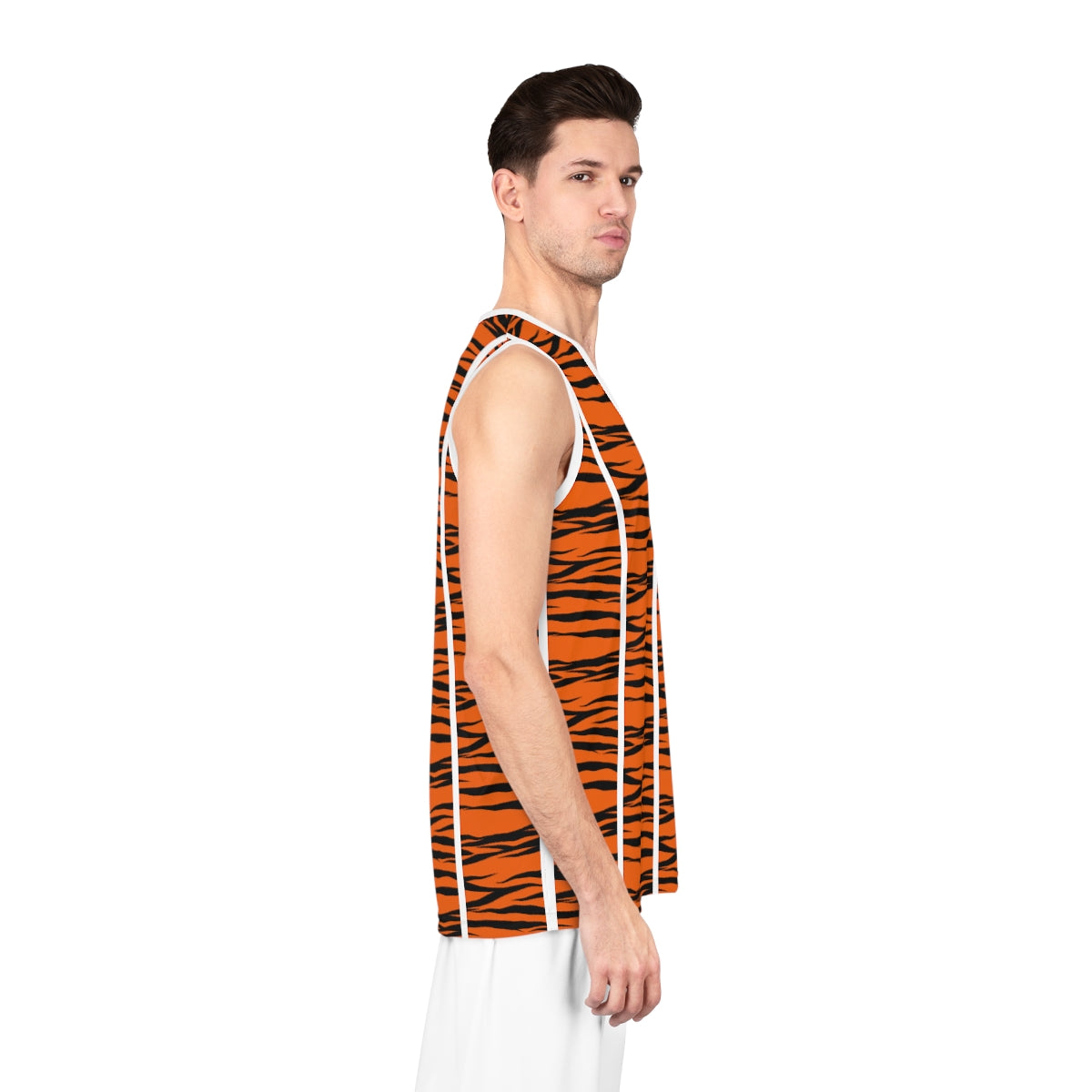 Phallacy Striped Designer Basketball Jersey