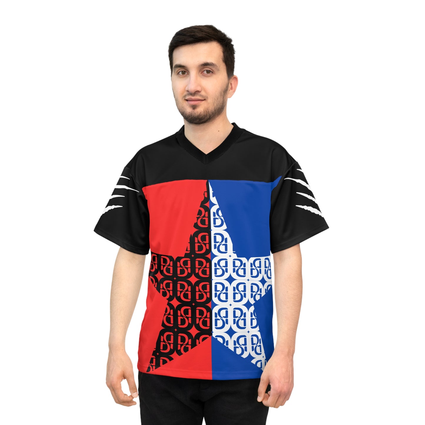 Phallacy Star Designer Unisex Football Jersey