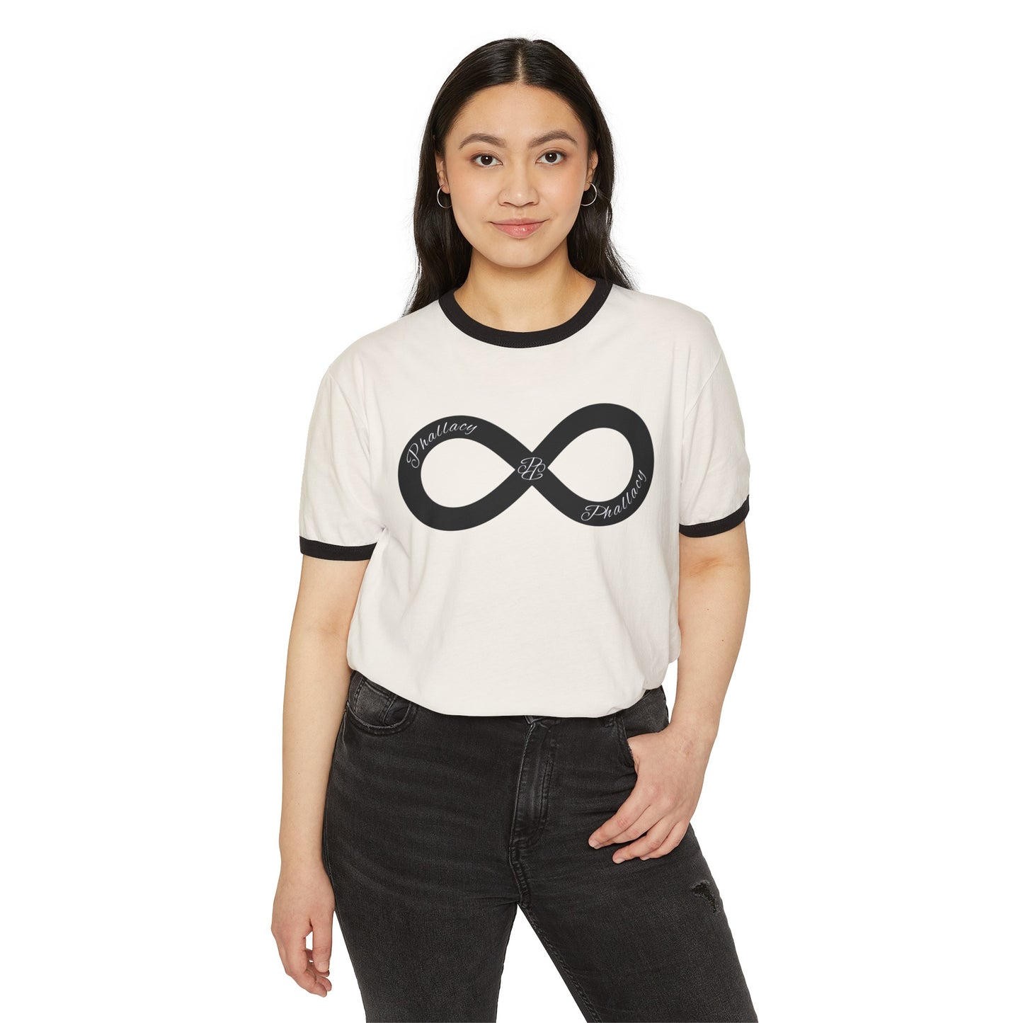 Phallacy Unisex Cotton Ringer Tee