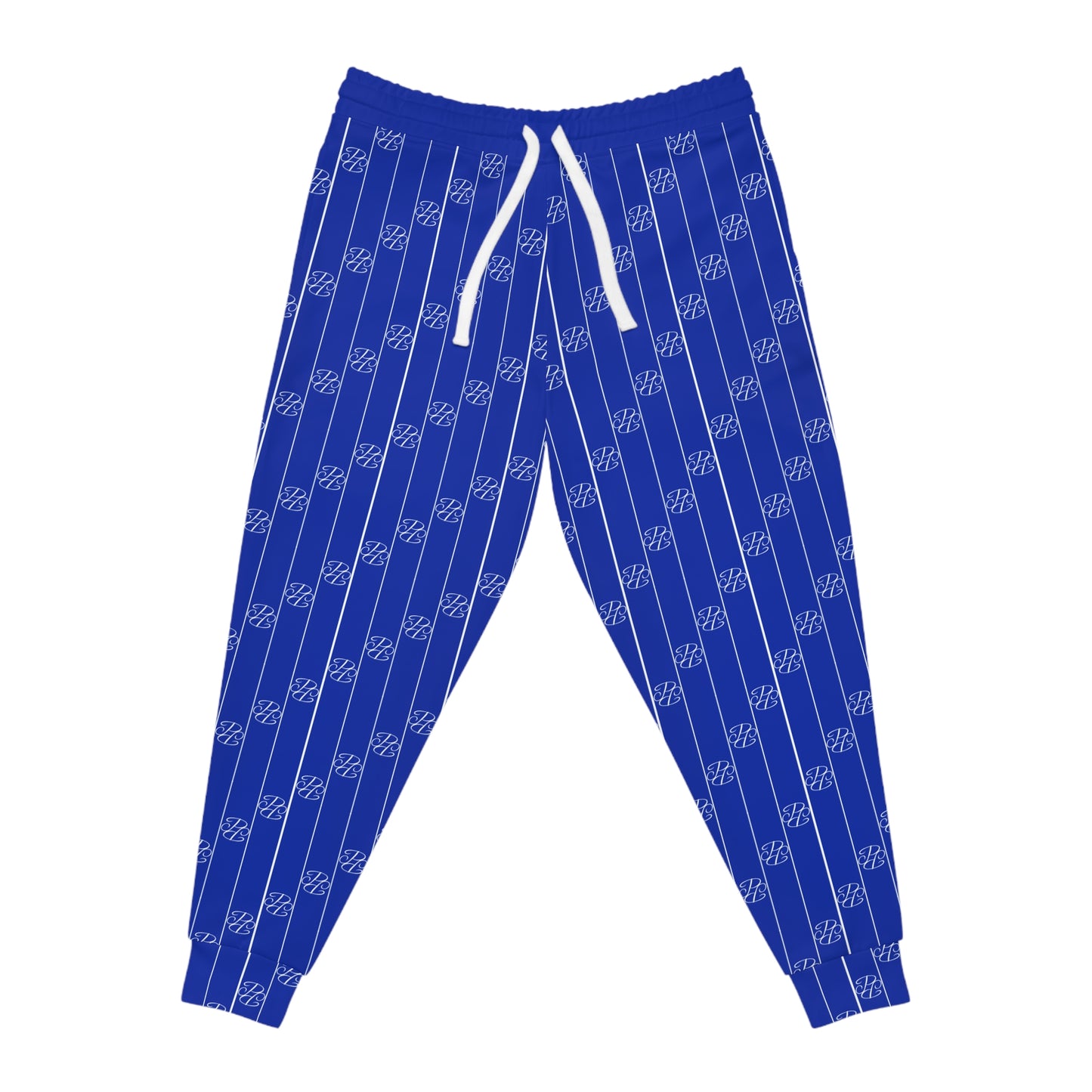 Phallacy Striped Designer Unisex Athletic Joggers