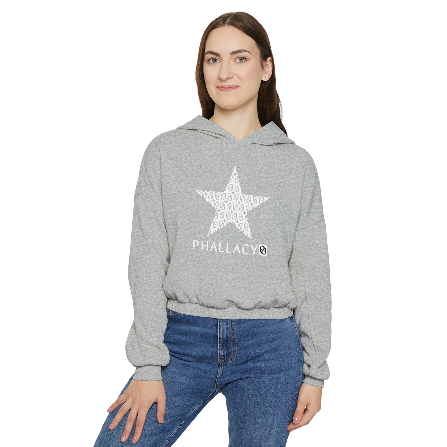 Phallacy Star Cinched Bottom Hoodie