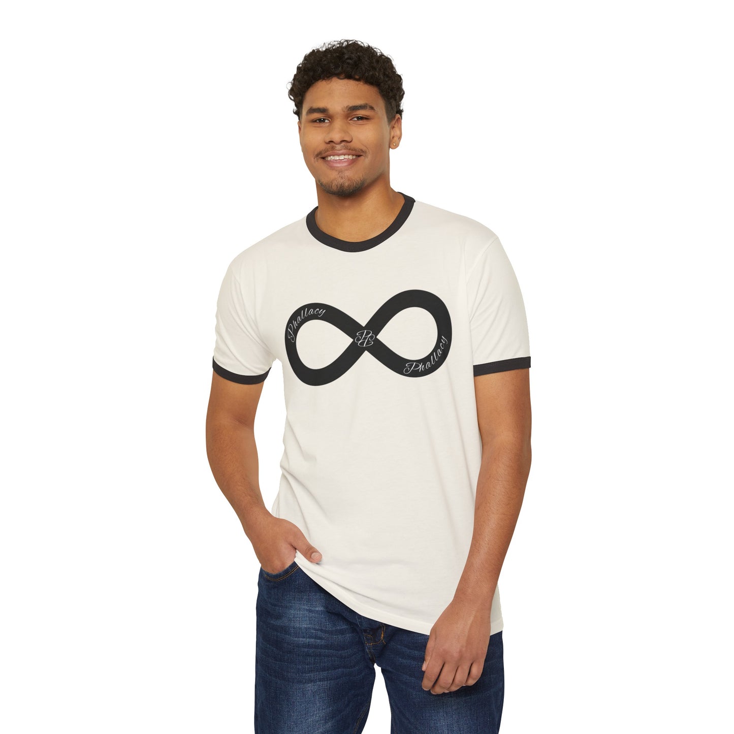 Phallacy Unisex Cotton Ringer Tee