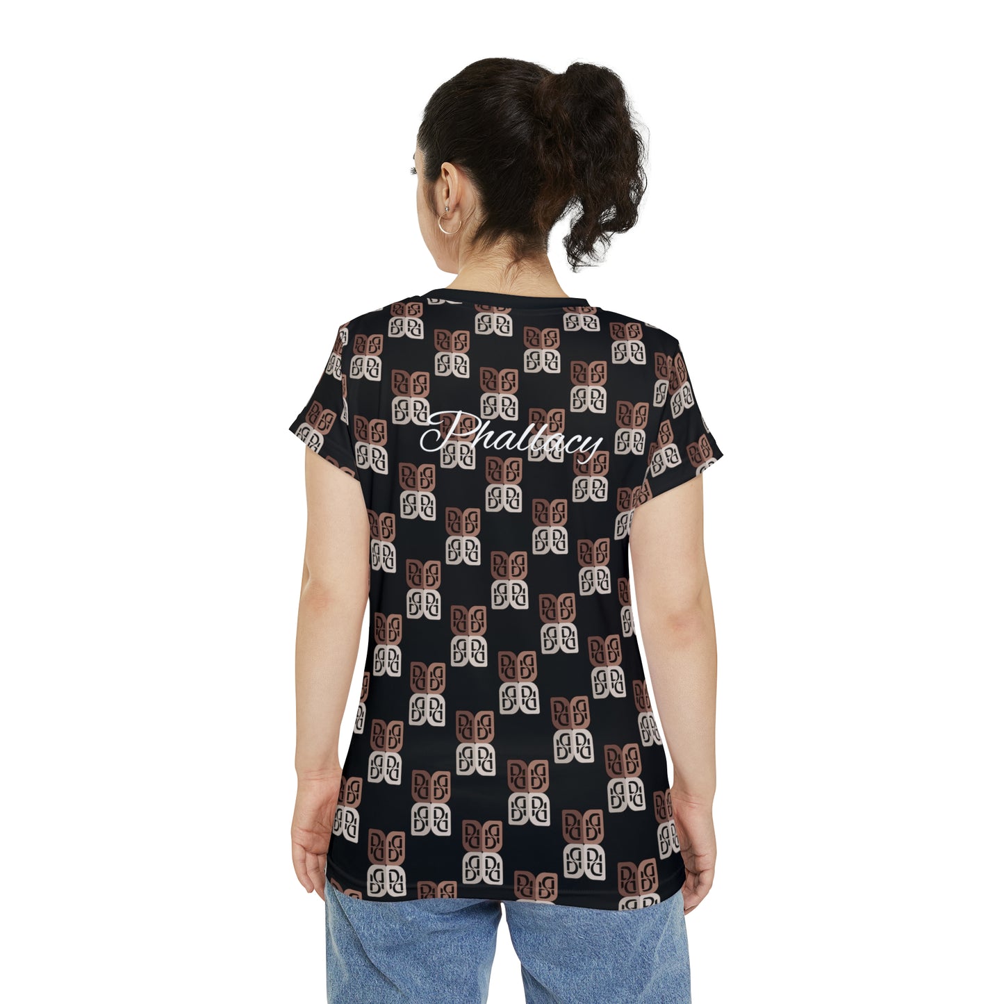Phallacy Butterfly Designer Women's Tee
