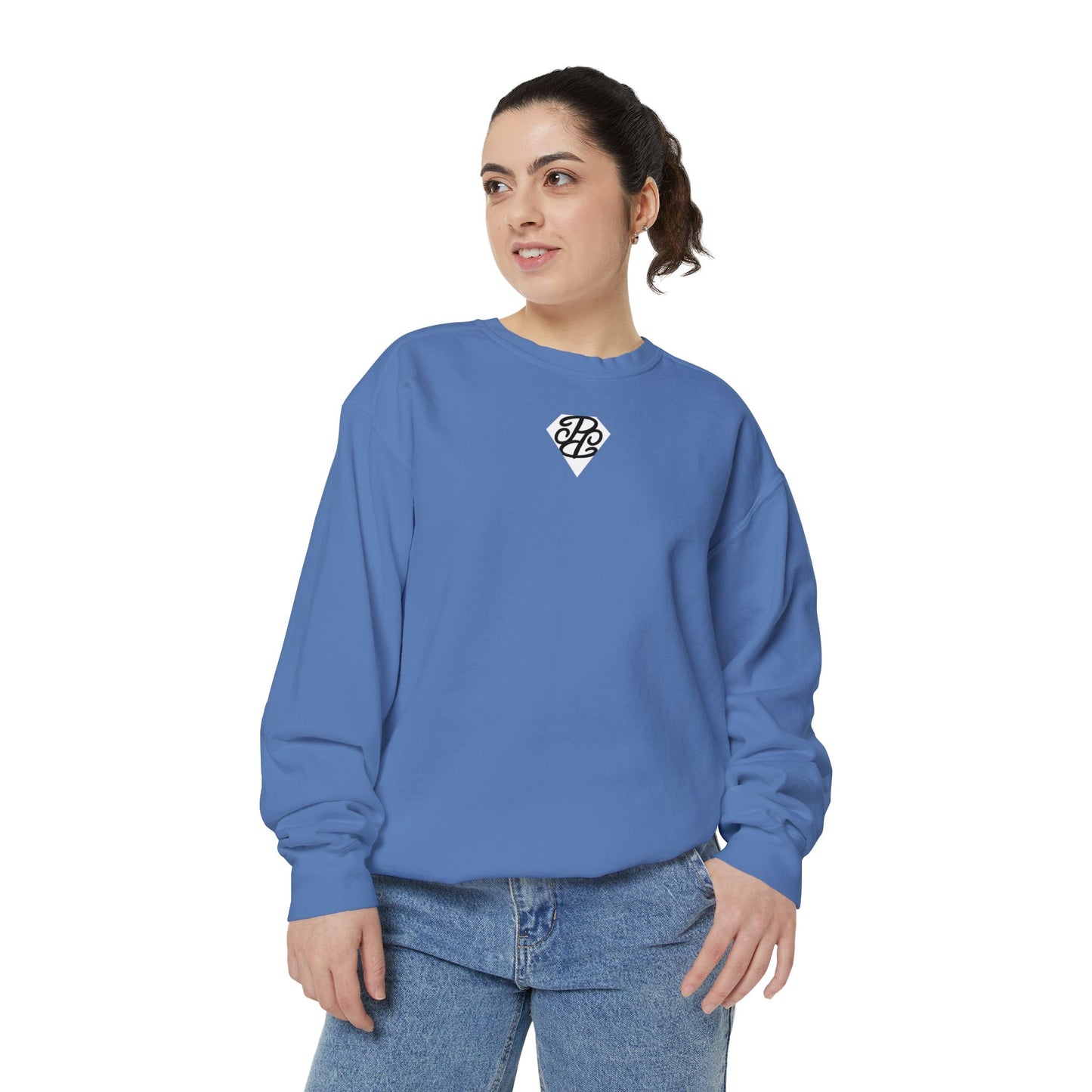 Phallacy Diamond Unisex Garment-Dyed Sweatshirt