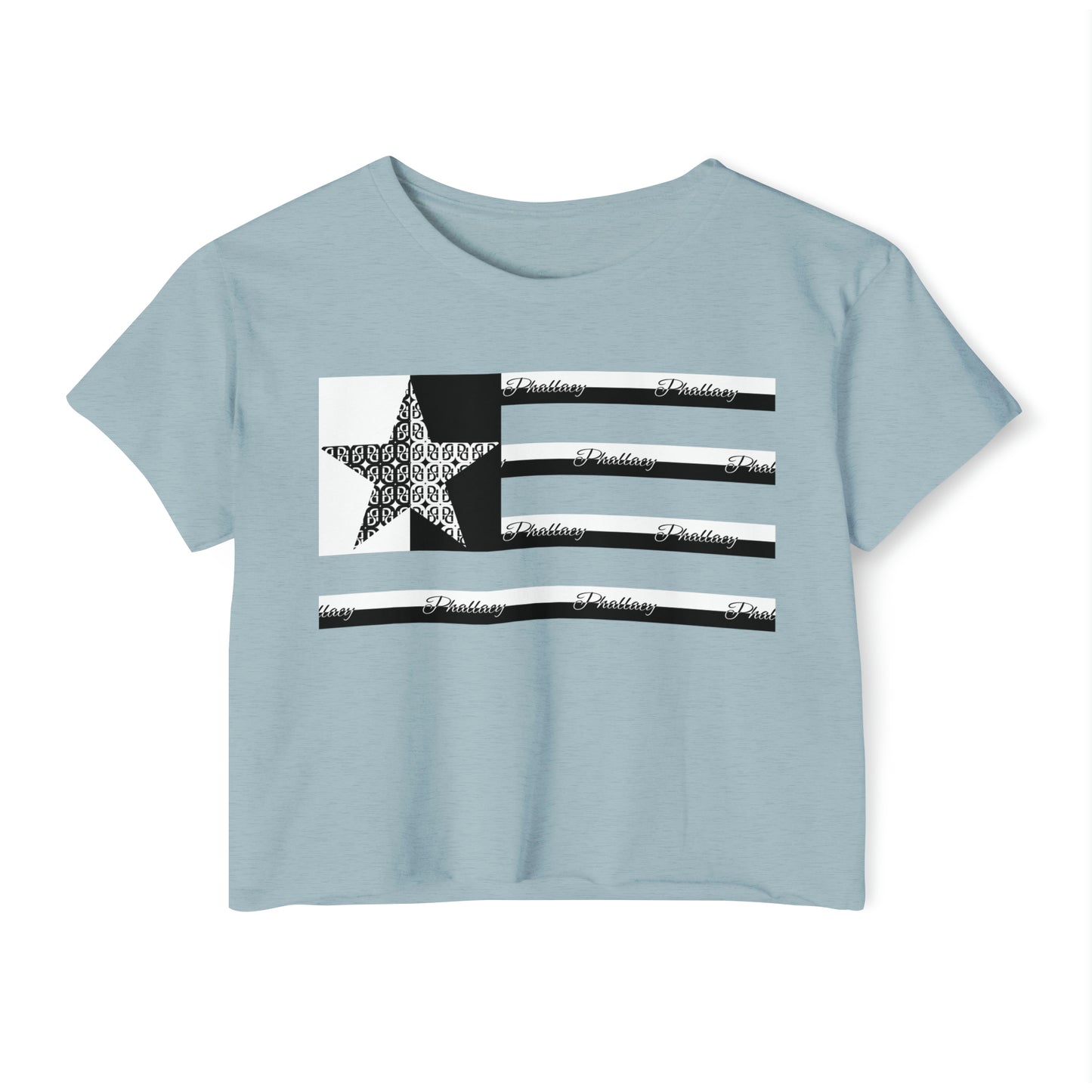 Phallacy Flag Women's Festival Crop Top