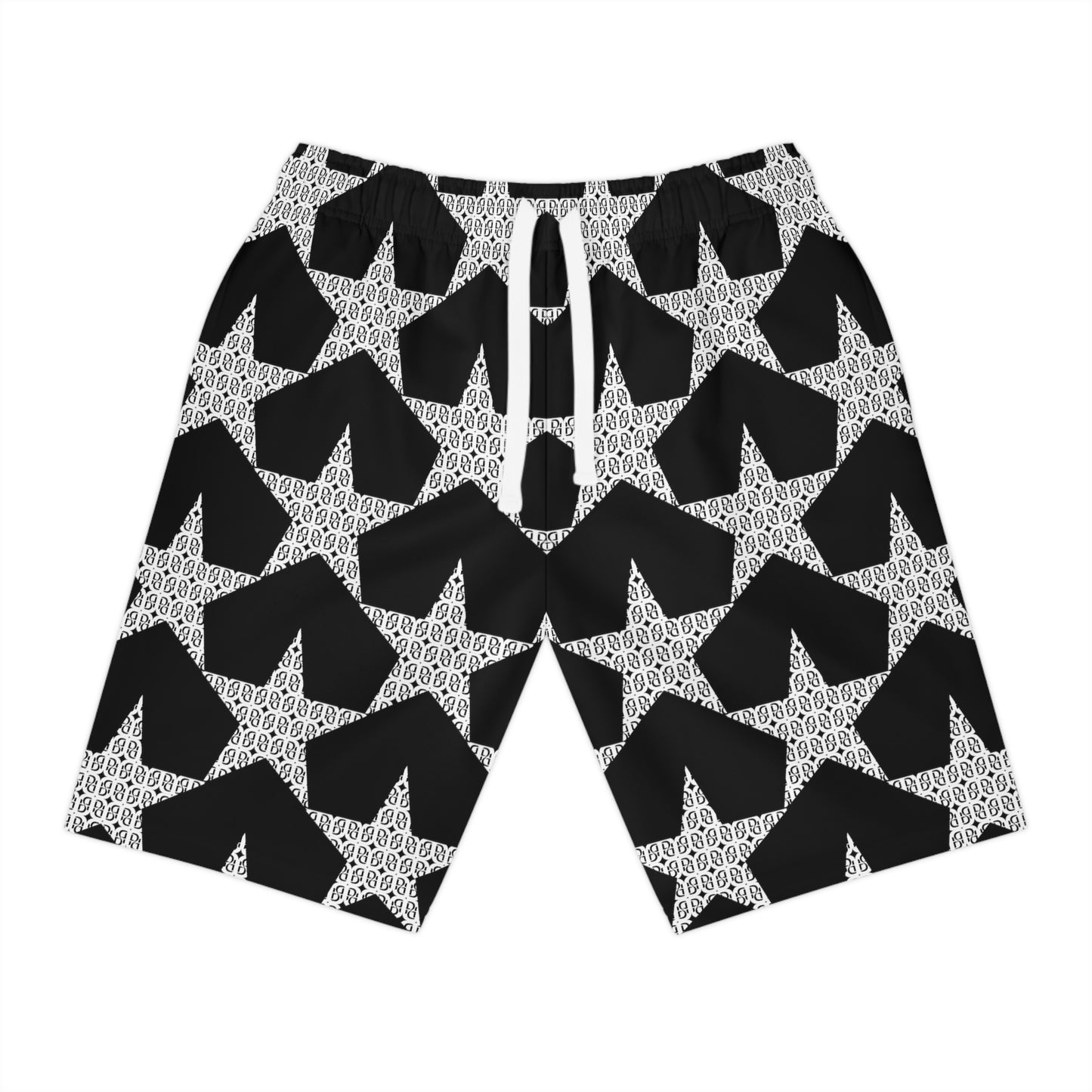 Phallacy Star Designer Athletic Shorts
