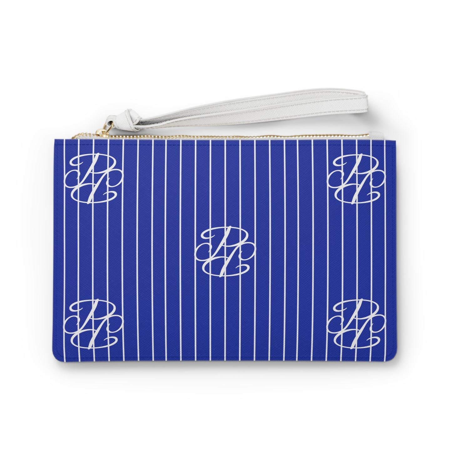 Phallacy Players Striped Designer Clutch Bag
