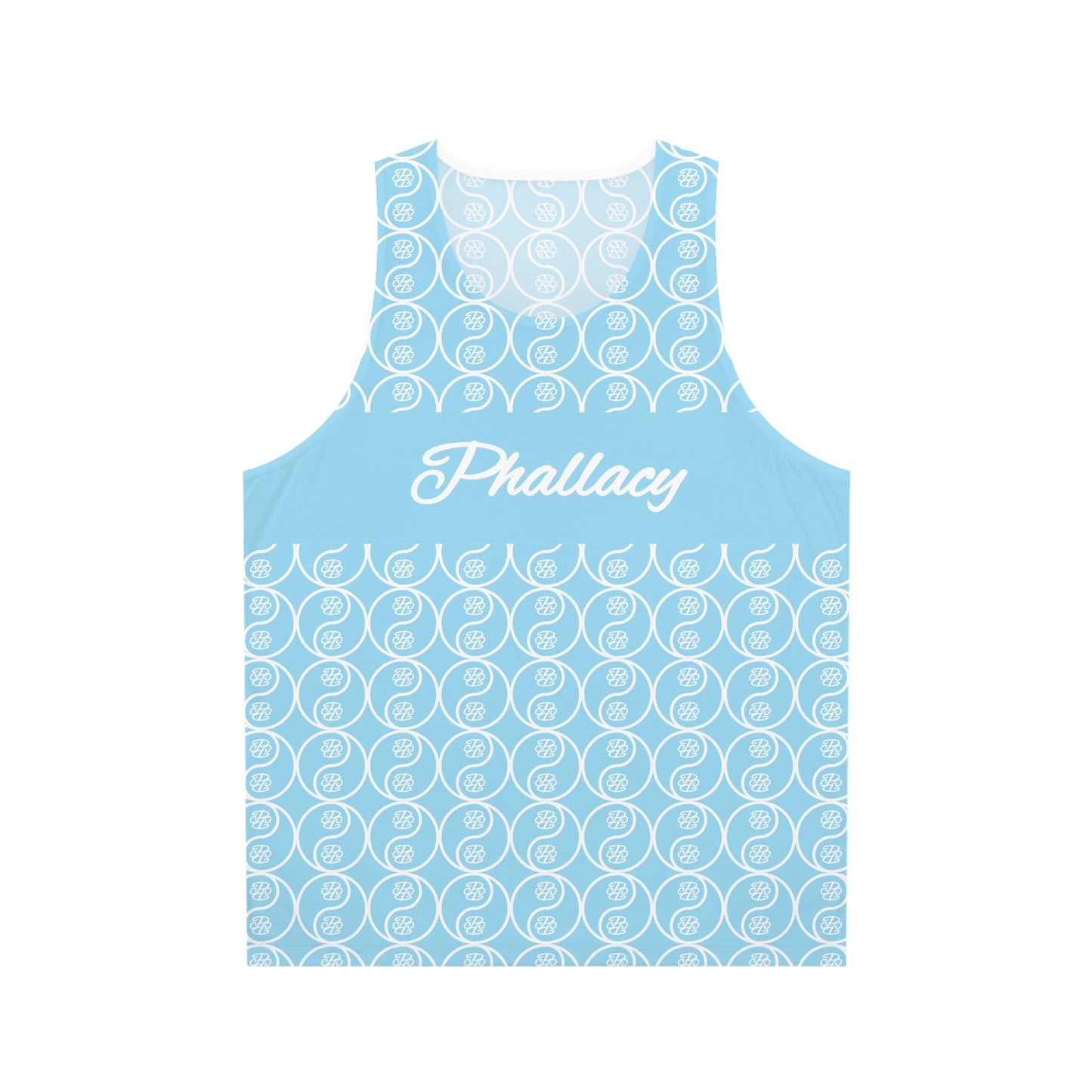 Phallacy Yin-Yang Designer Unisex Tank Top