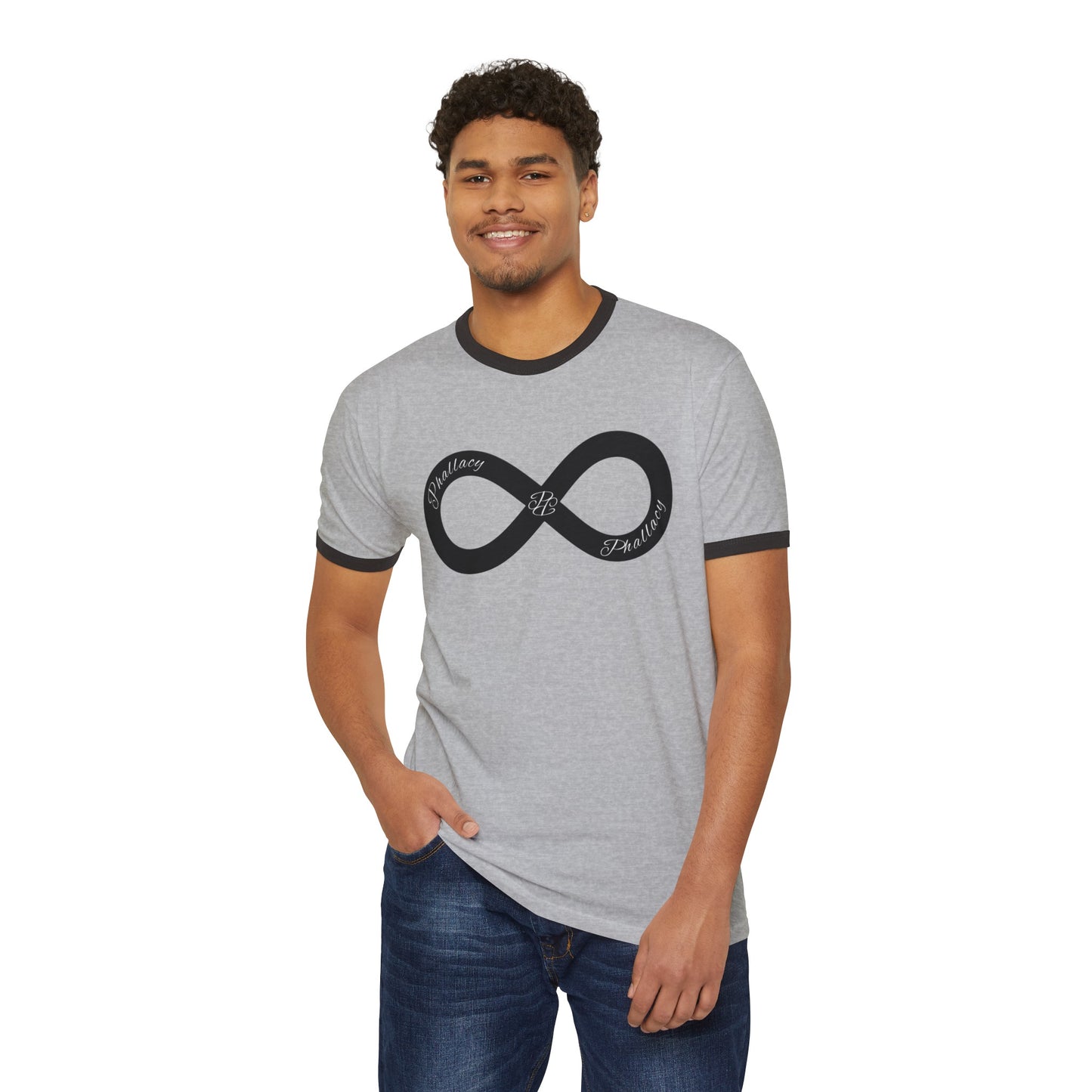 Phallacy Unisex Cotton Ringer Tee