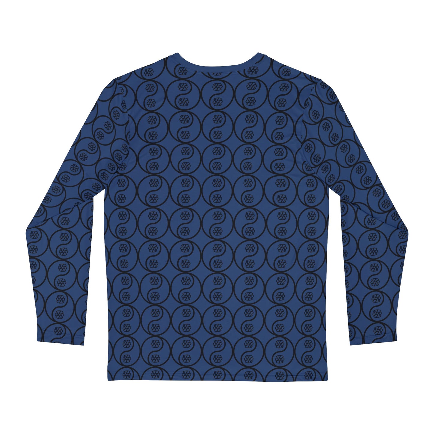Phallacy Yin-Yang Designer Men's Long Sleeve Shirt
