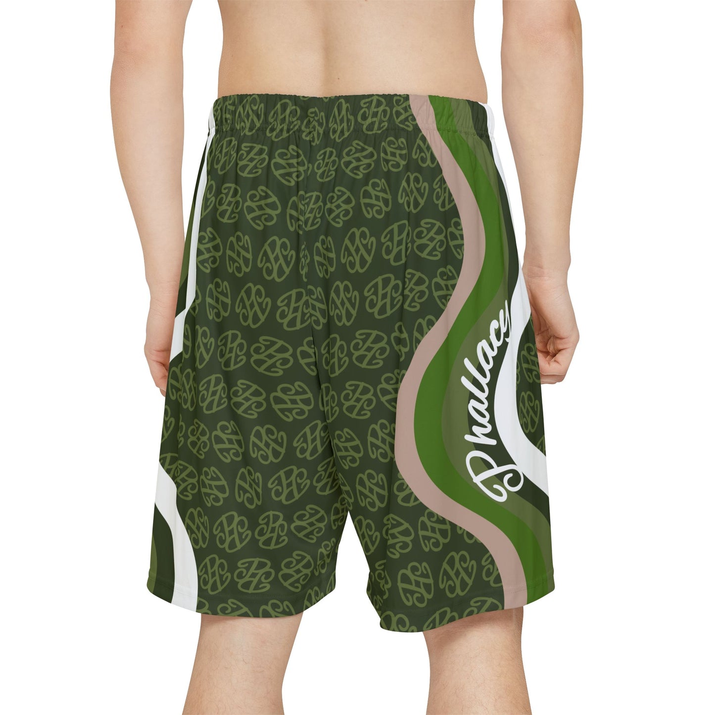 Phallacy Camo Designer Men’s Sport Shorts
