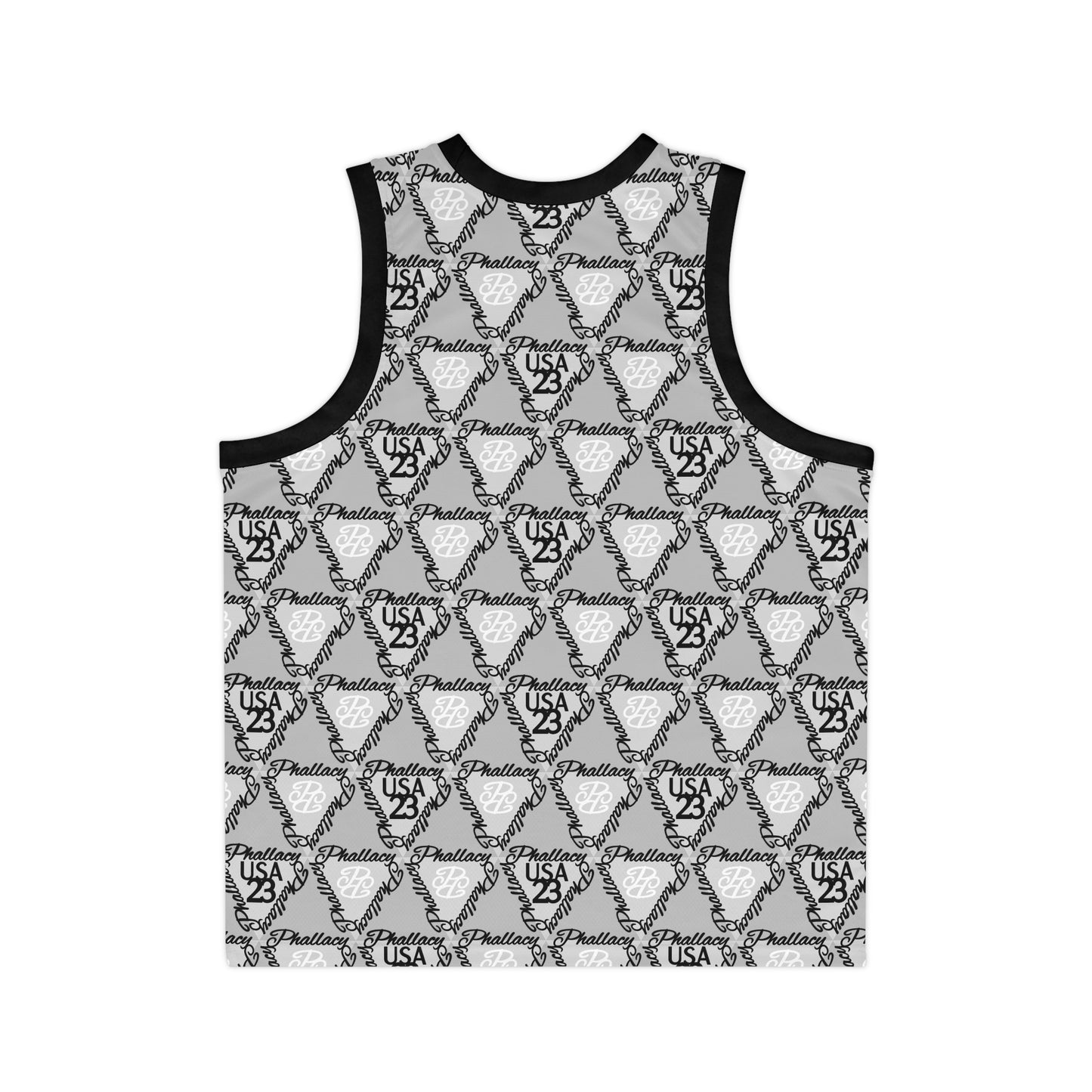 Phallacy Time Designer Men's Basketball Jersey