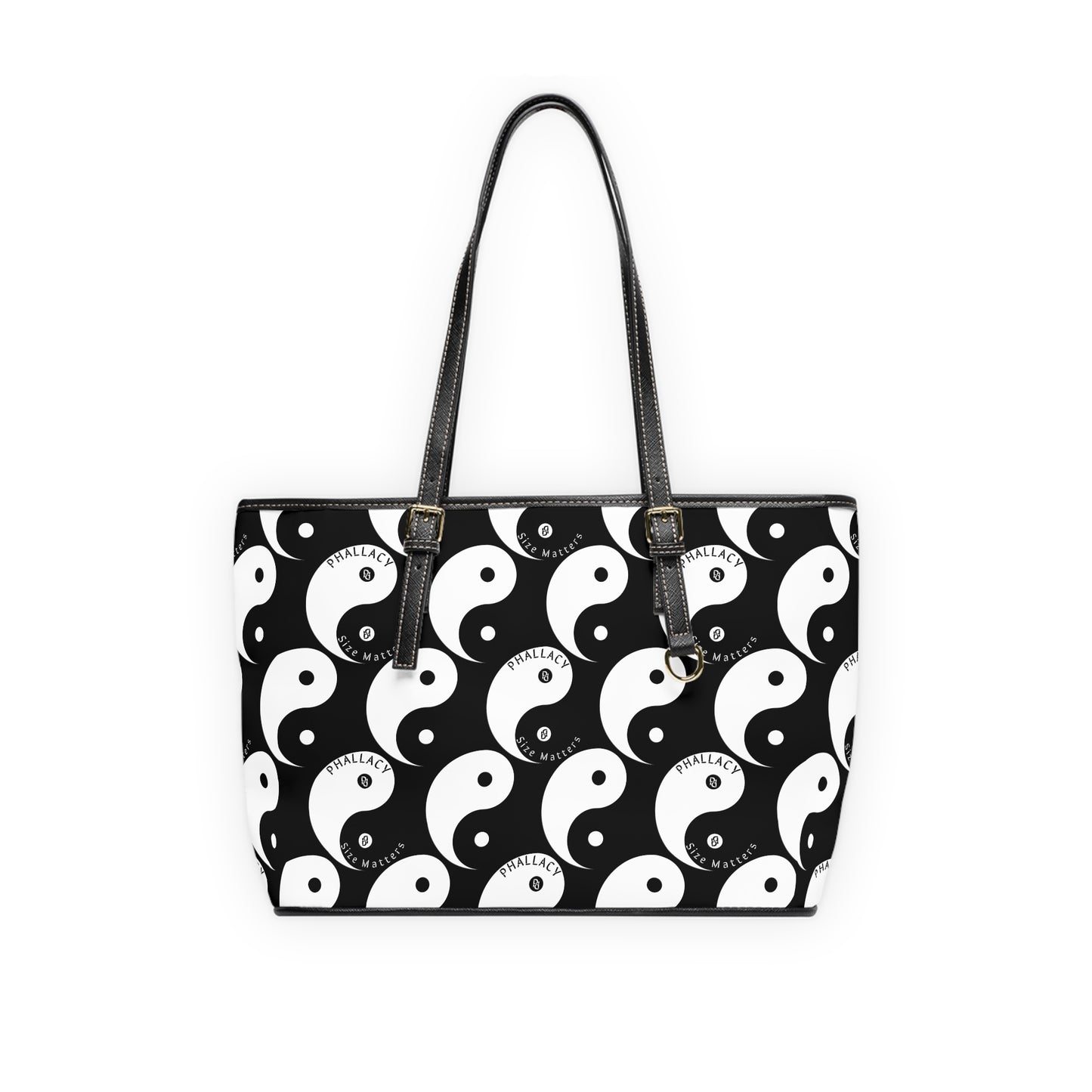 Phallacy Yin-Yang Designer Vegan Leather Shoulder Bag
