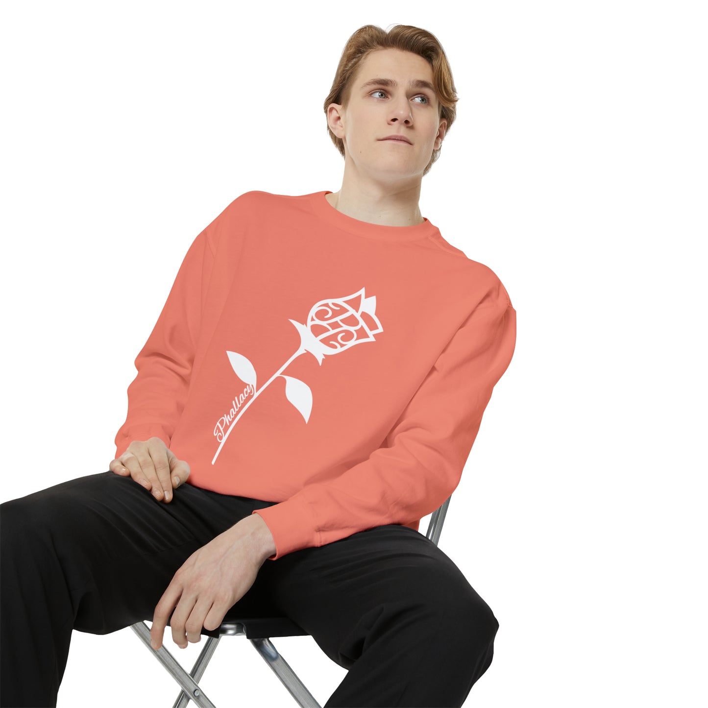 Phallacy Unisex Garment-Dyed Sweatshirt