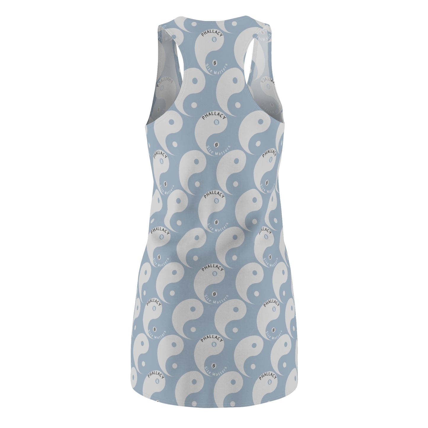 Phallacy Yin-Yang Designer Racerback Dress