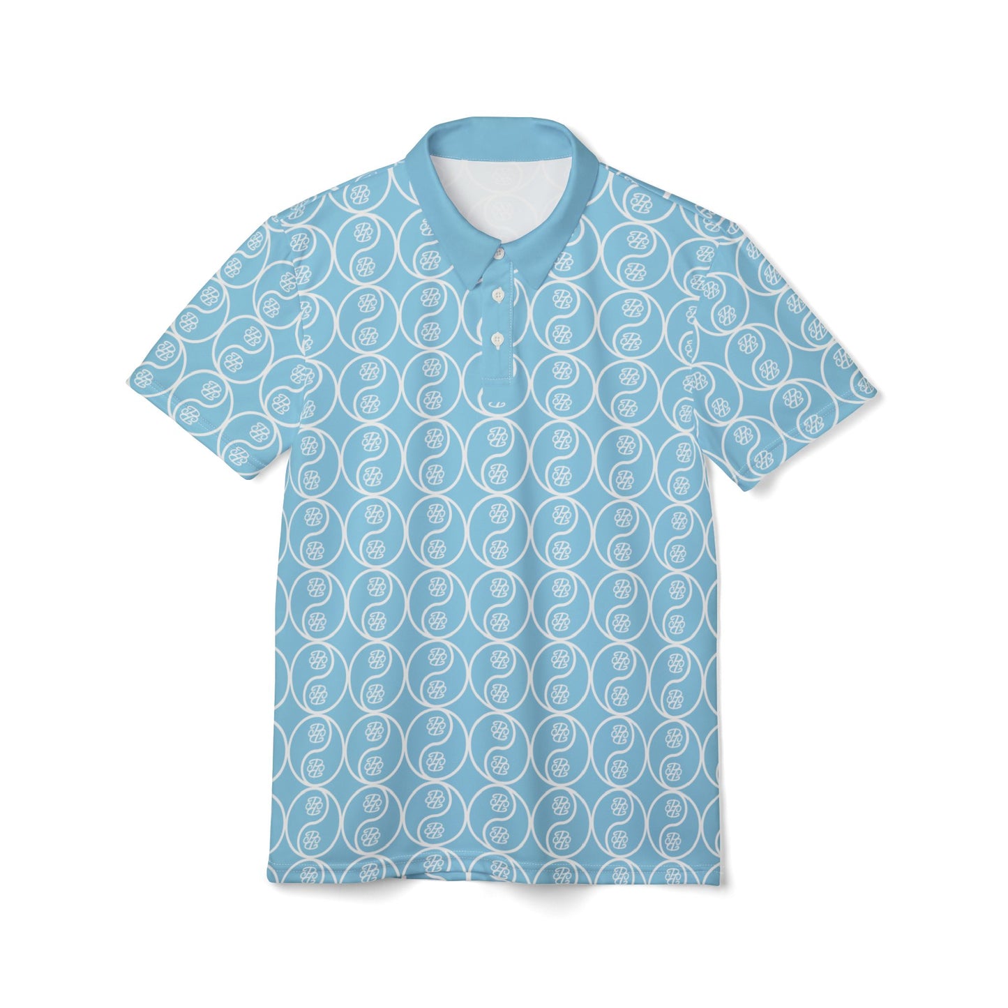 Phallacy Yin-Yang Designer Unisex Polo Shirt