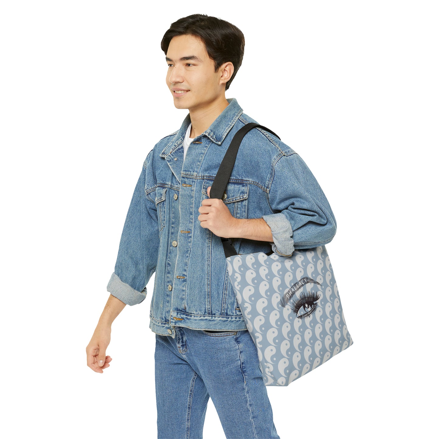 Phallacy Yin-Yang Designer Adjustable Tote Bag