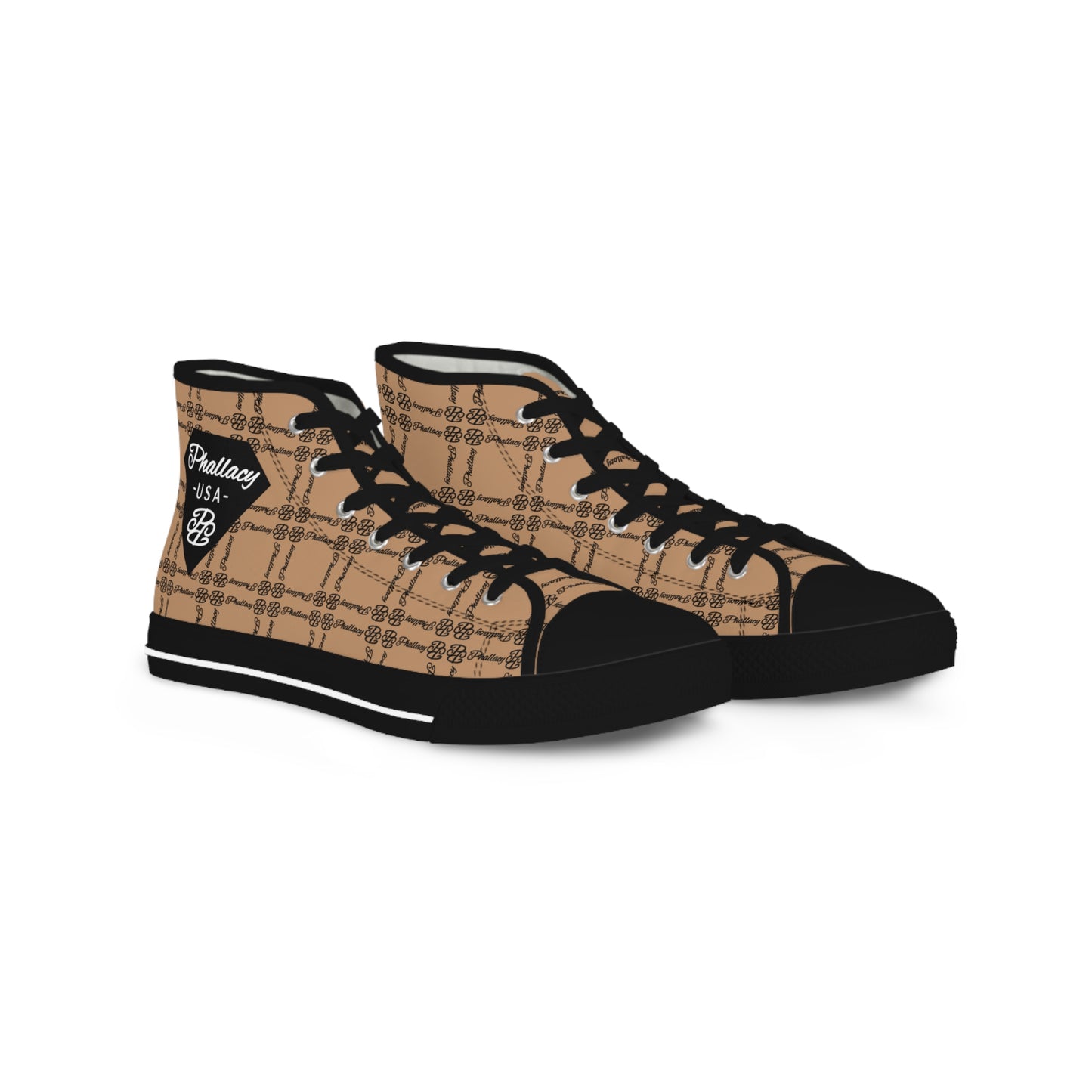 Phallacy Balance Designer Men's High Top Sneakers