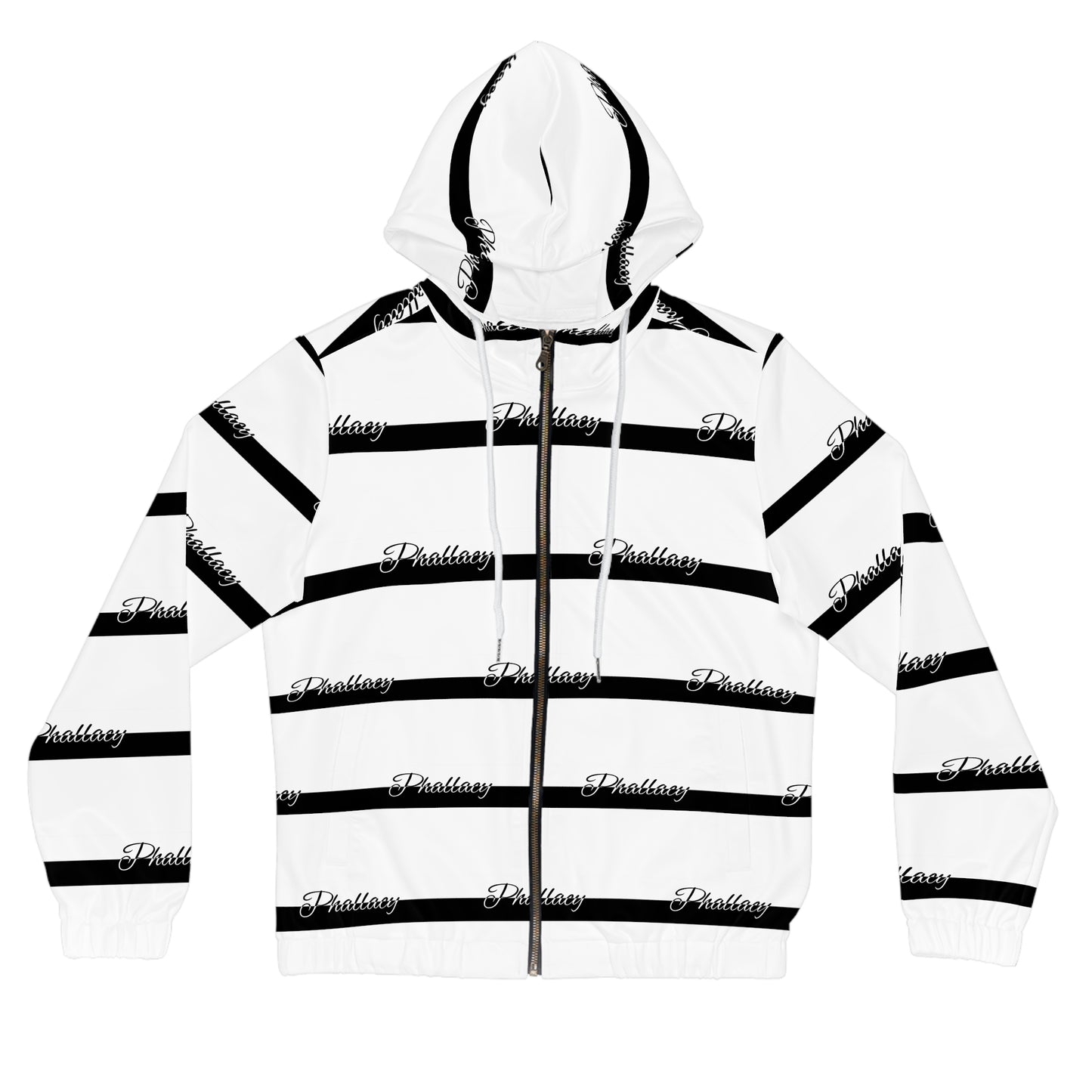 Phallacy Signature Designer Women’s Full-Zip Hoodie