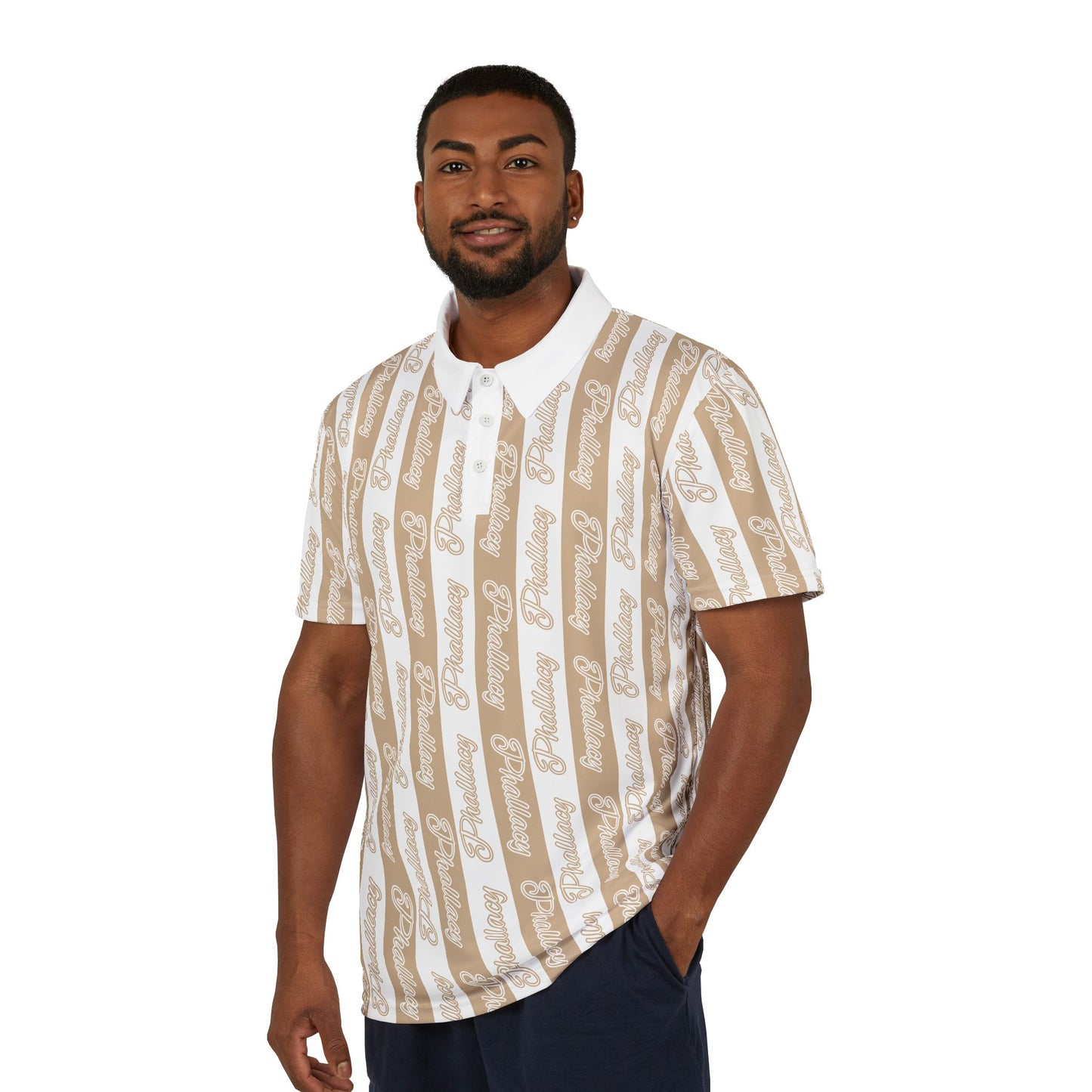 Phallacy Signature Designer Unisex Polo Shirt