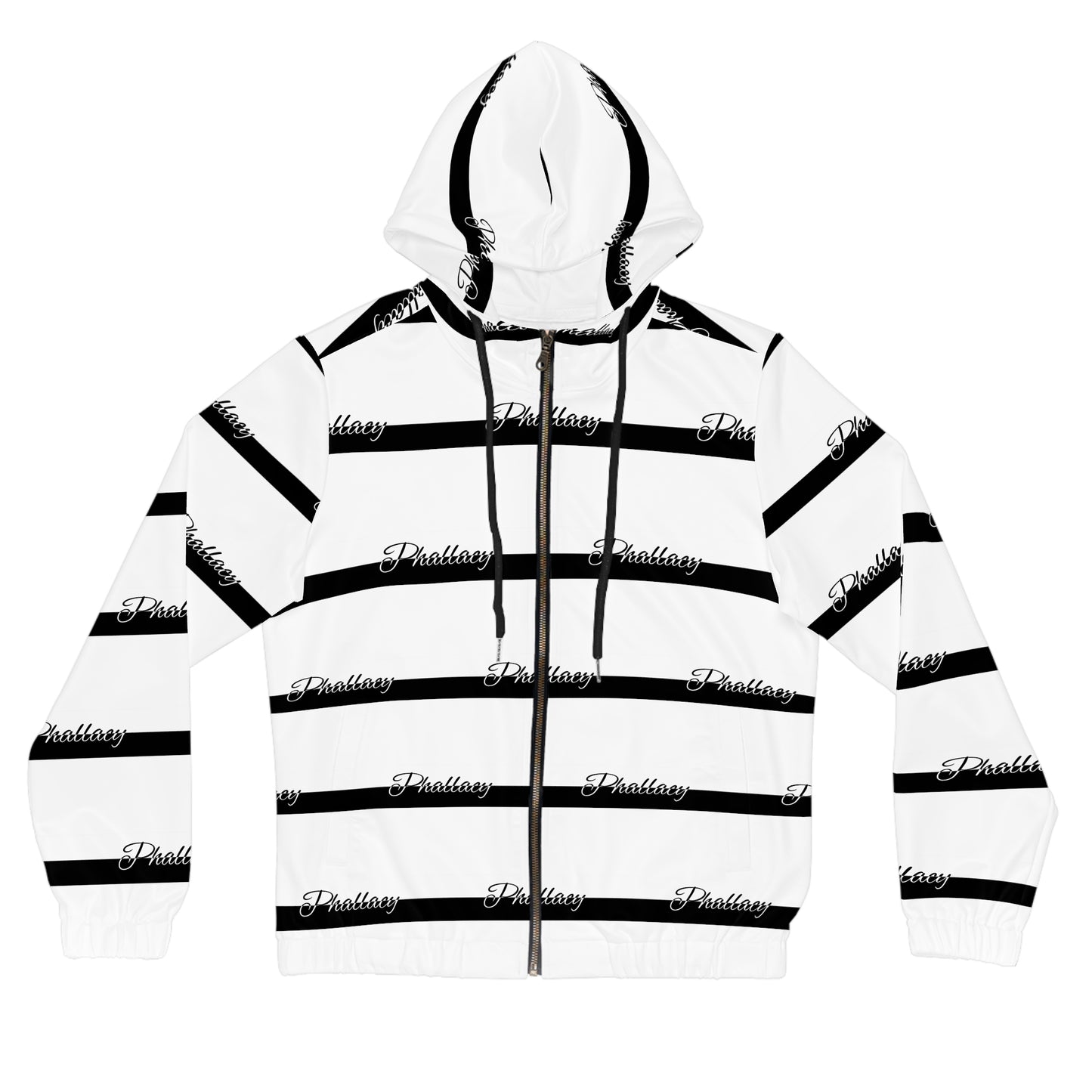 Phallacy Signature Designer Women’s Full-Zip Hoodie