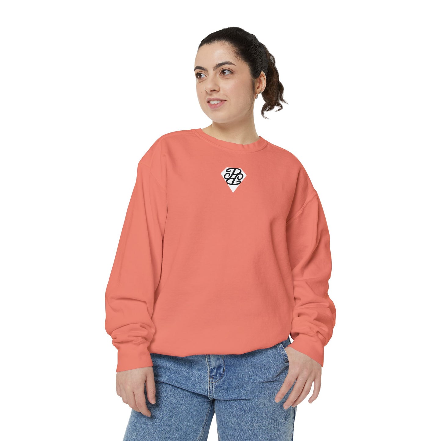 Phallacy Diamond Unisex Garment-Dyed Sweatshirt
