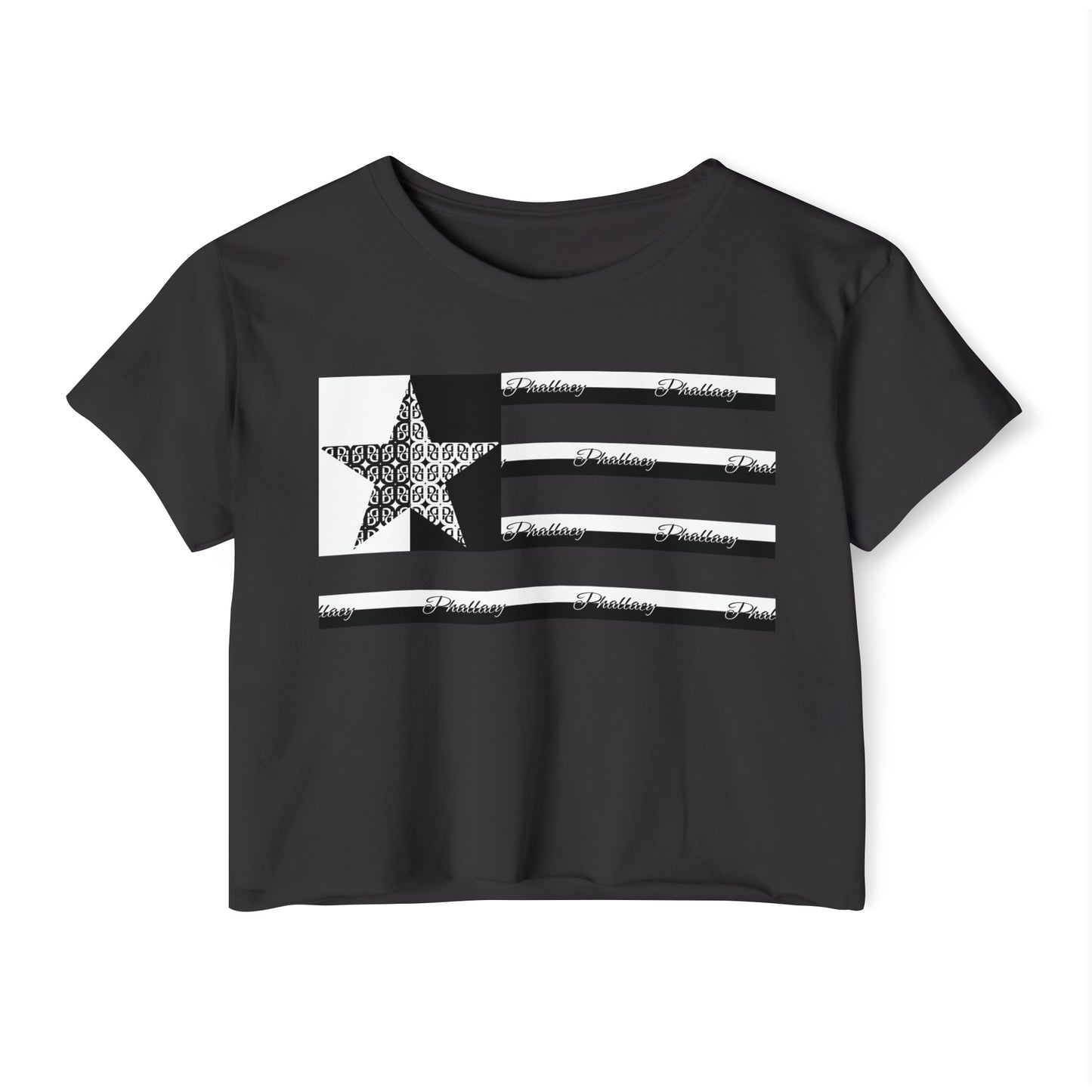 Phallacy Flag Women's Festival Crop Top