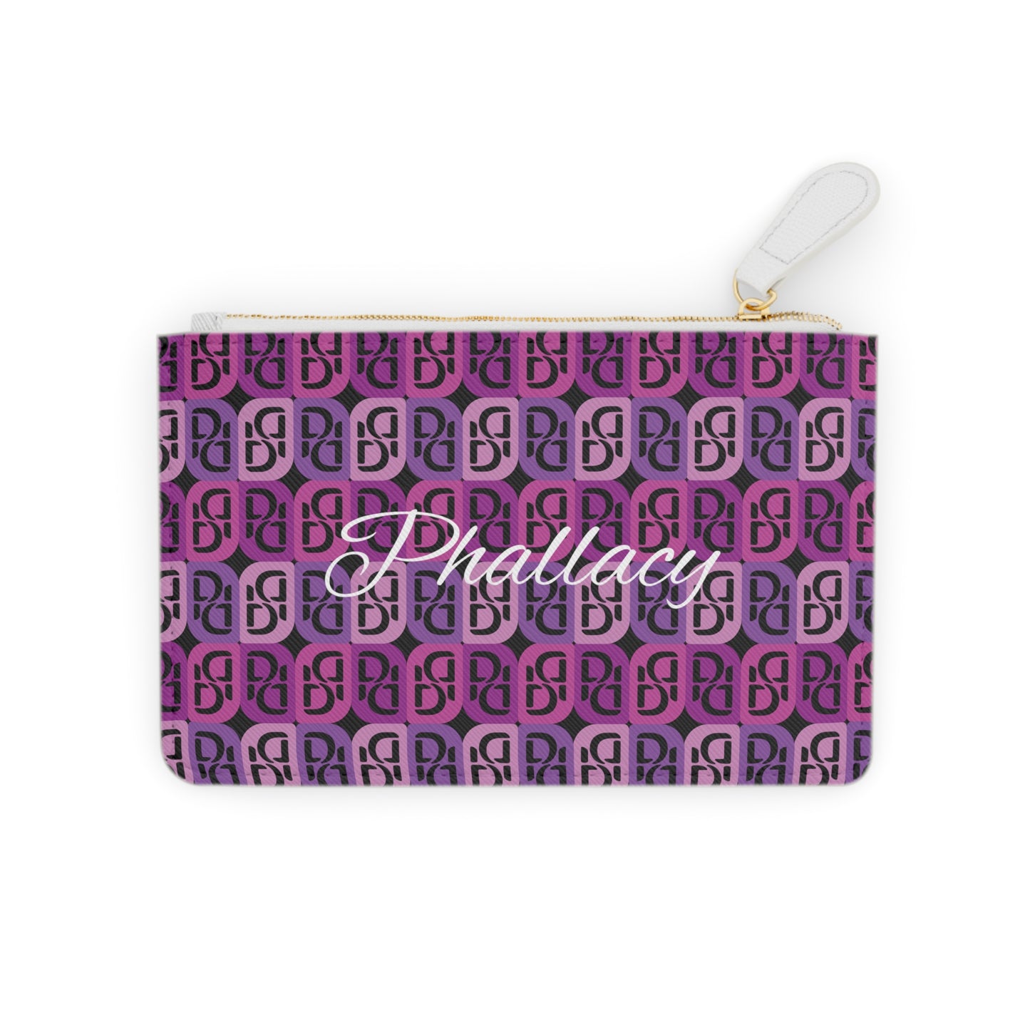 Phallacy Monogram Designer Mini Clutch Bag