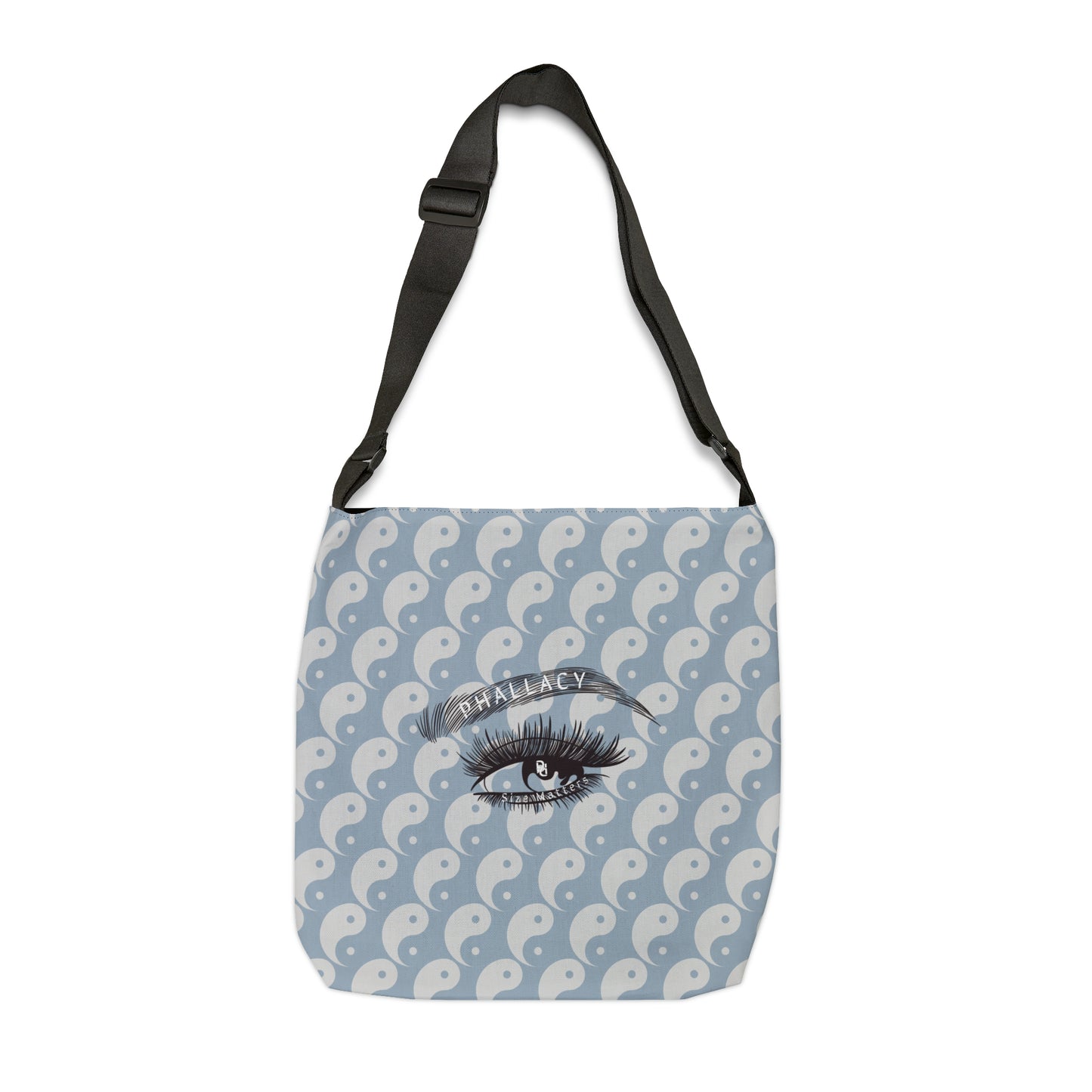 Phallacy Yin-Yang Designer Adjustable Tote Bag