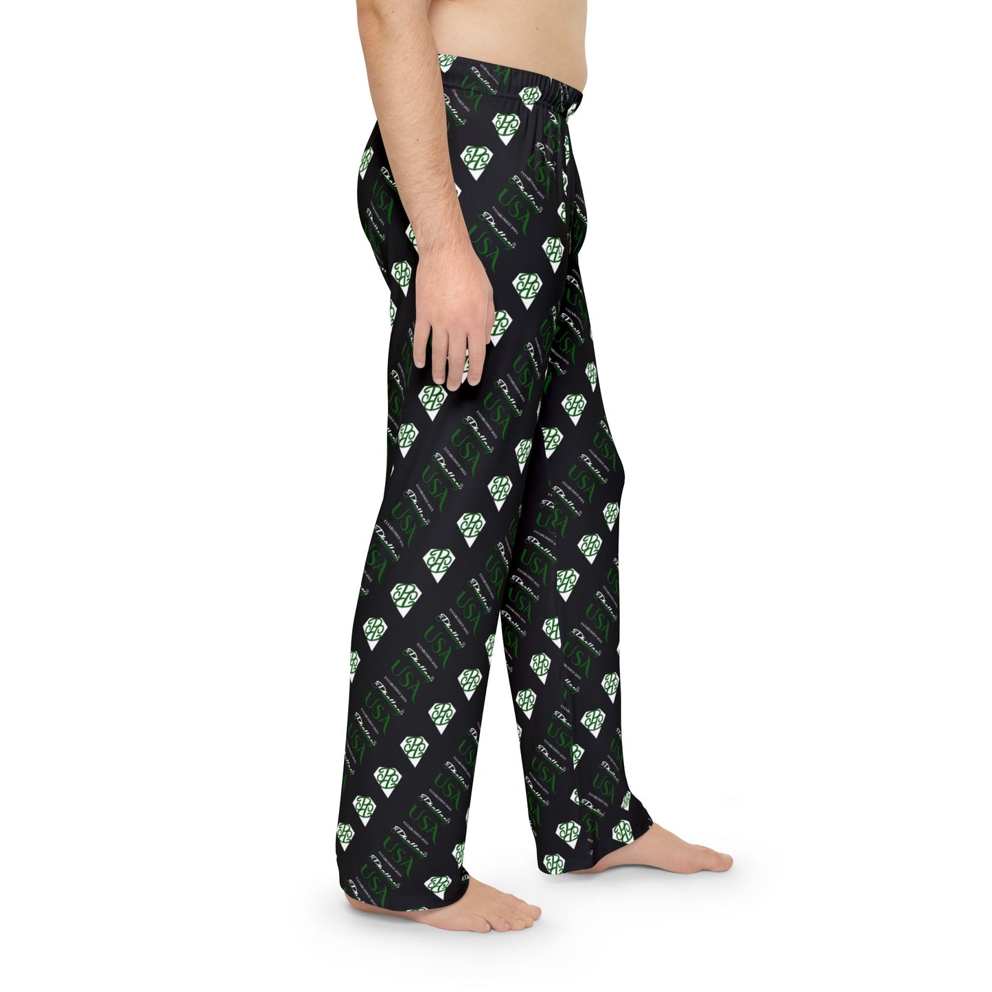 Phallacy Diamond Designer Men's Pajamas
