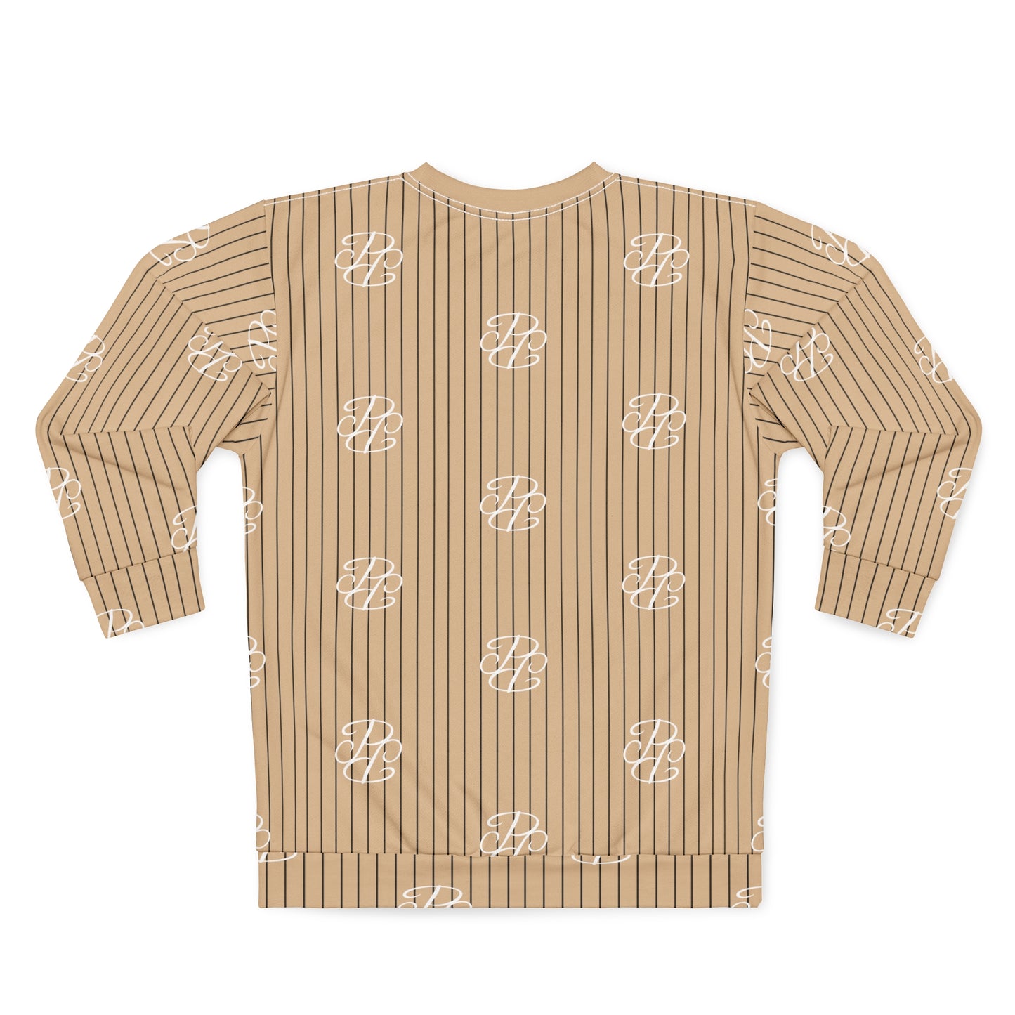 Phallacy Players Striped Designer Unisex Sweatshirt