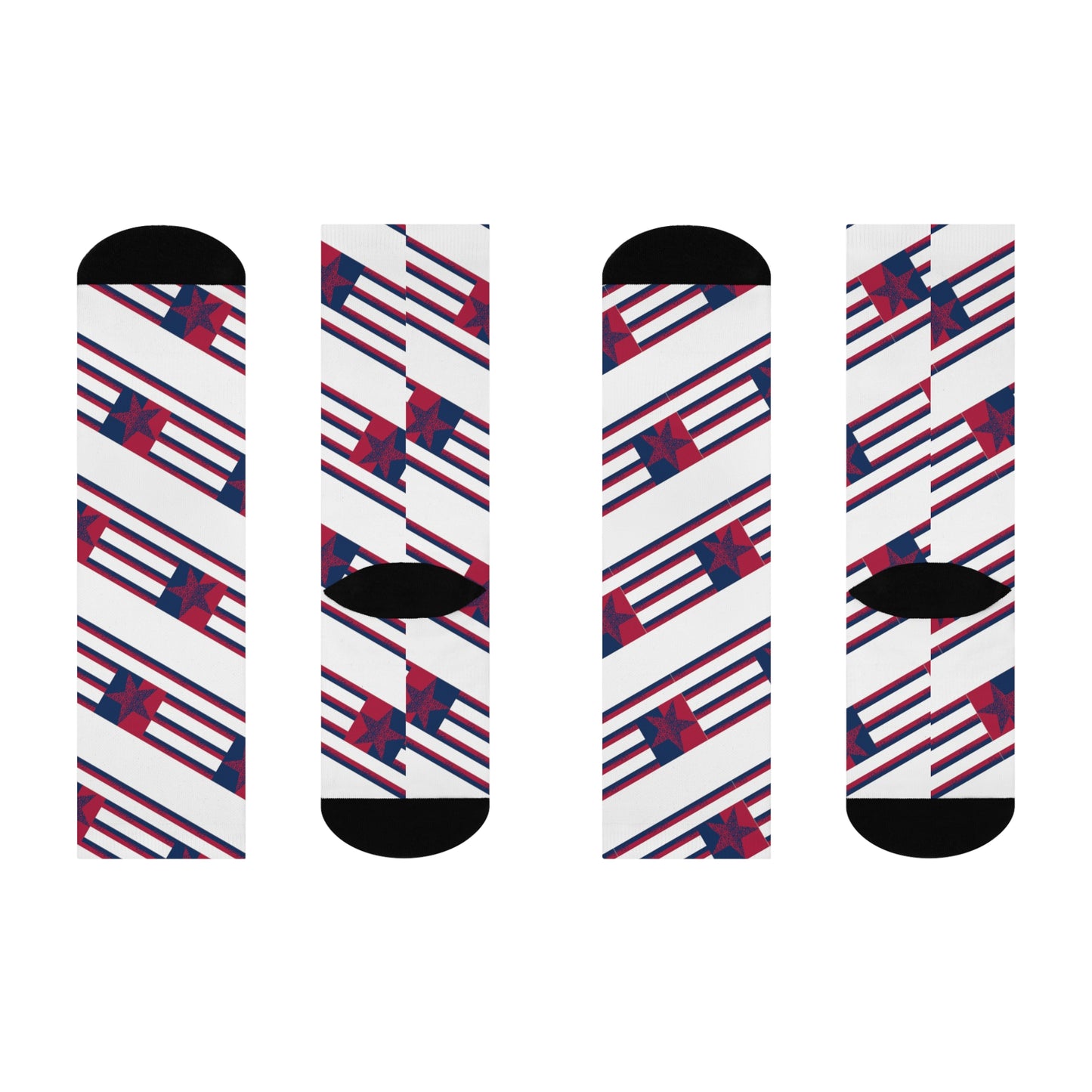 Phallacy Flag Designer Crew Socks