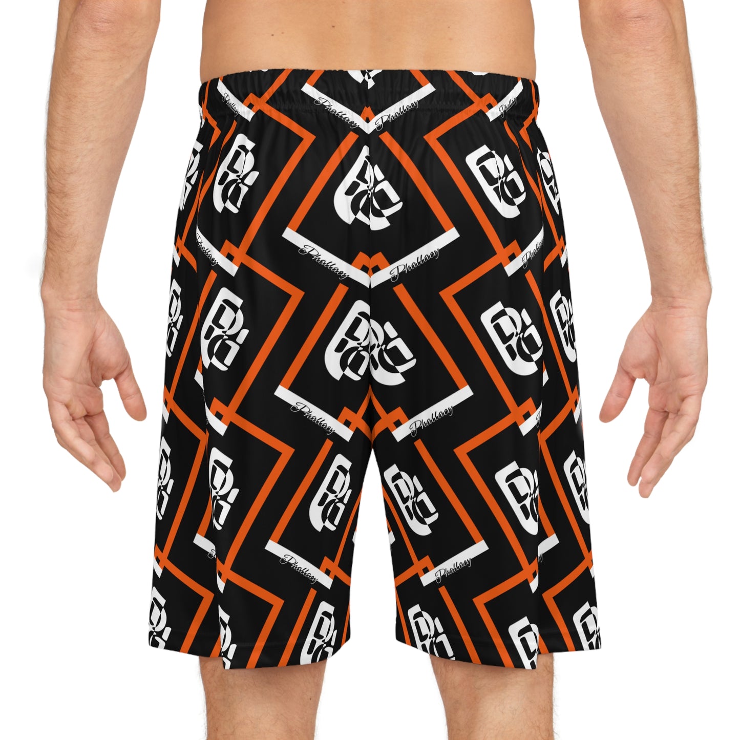 Phallacy Frame Designer Basketball Shorts