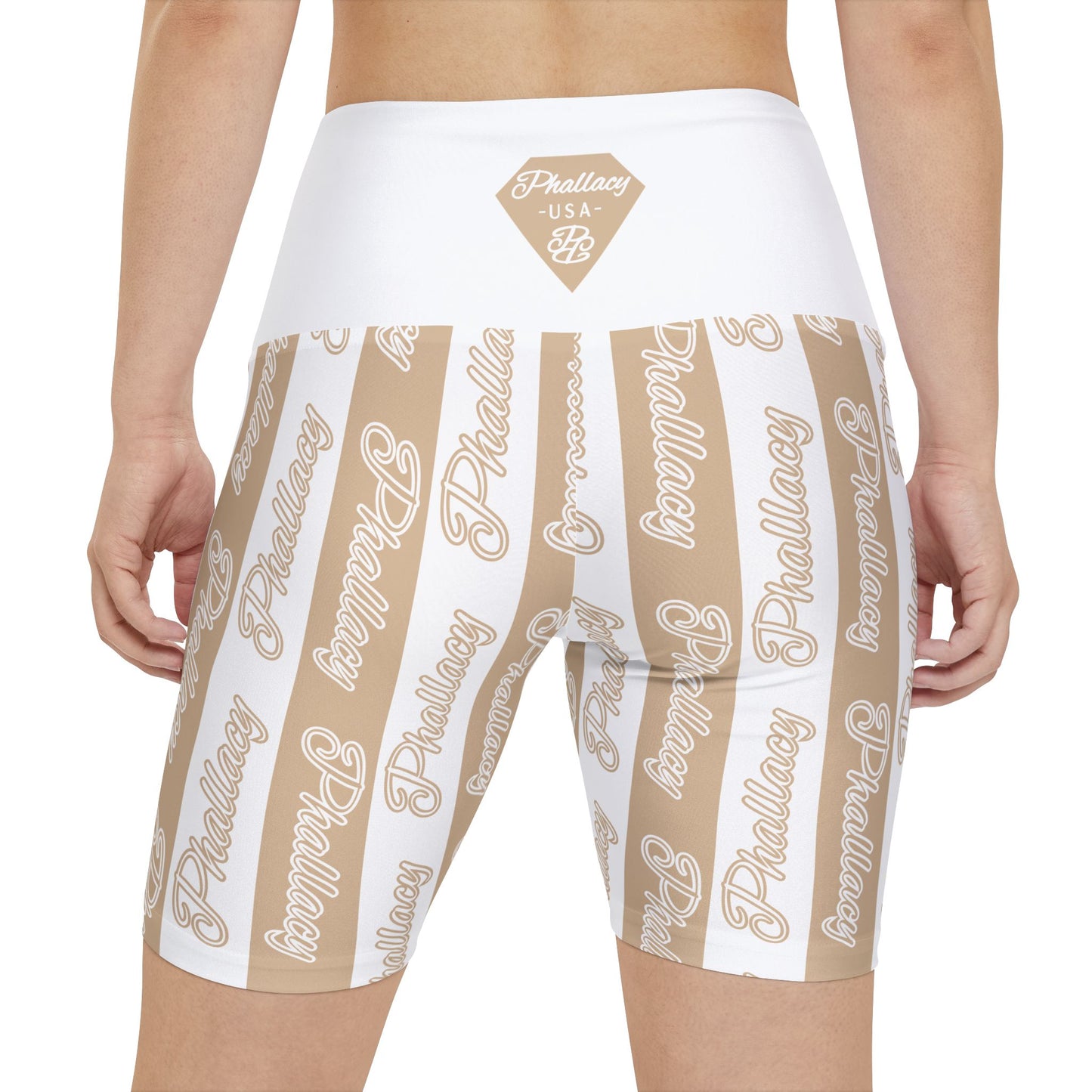 Phallacy Signature Designer Women's Workout Shorts