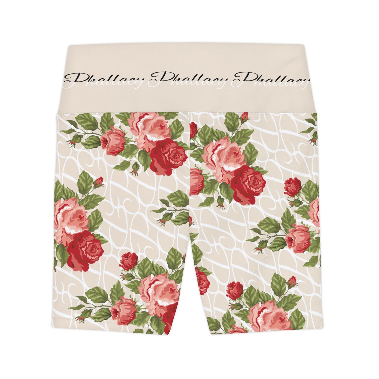 Phallacy Designer Floral Women's Workout Shorts