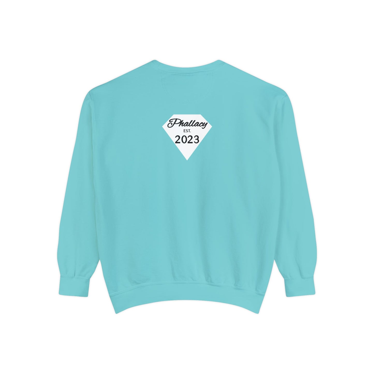 Phallacy Diamond Unisex Garment-Dyed Sweatshirt