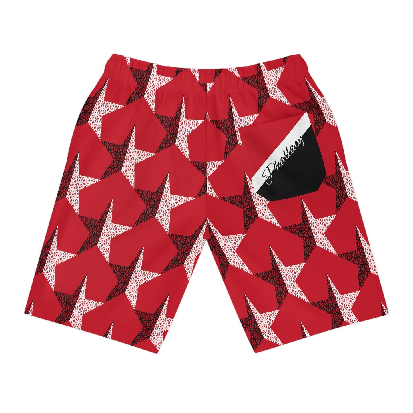 Phallacy Star Designer Athletic Shorts