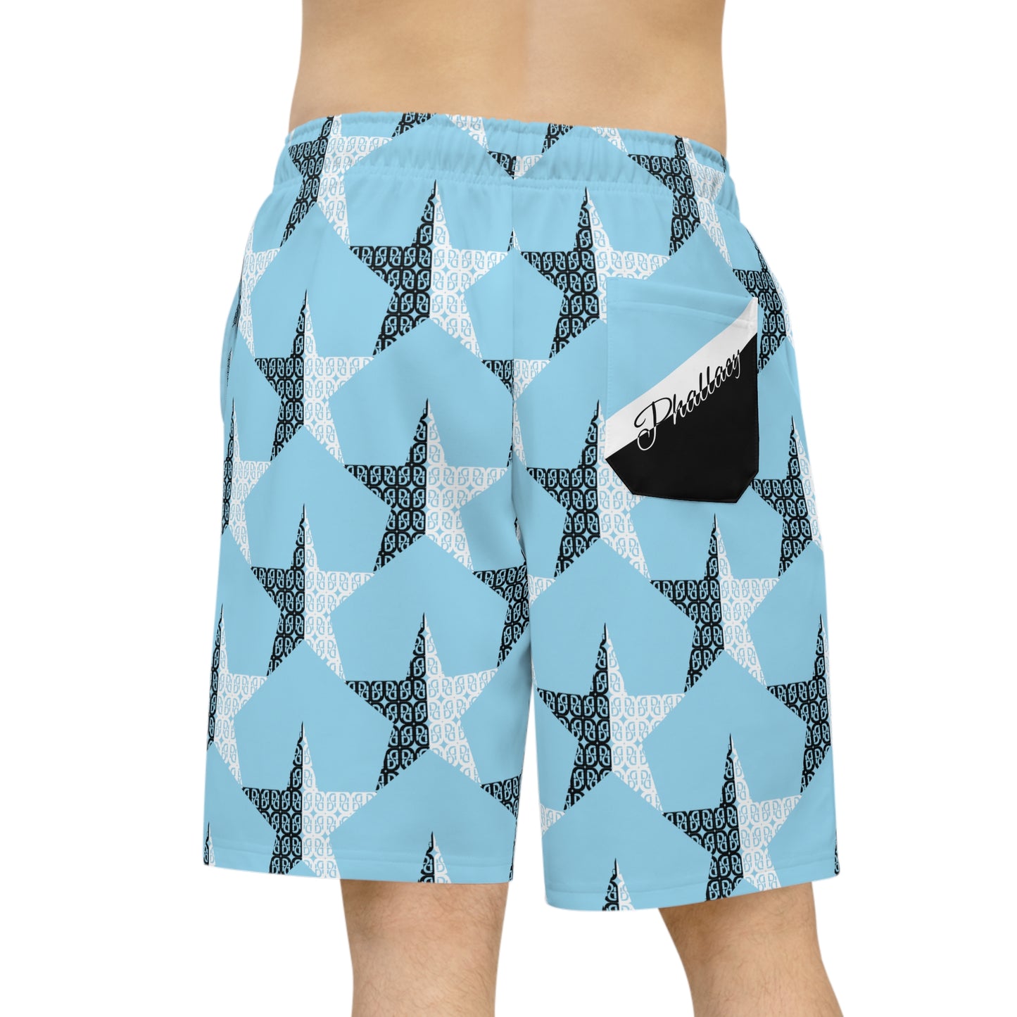 Phallacy Star Designer Athletic Shorts