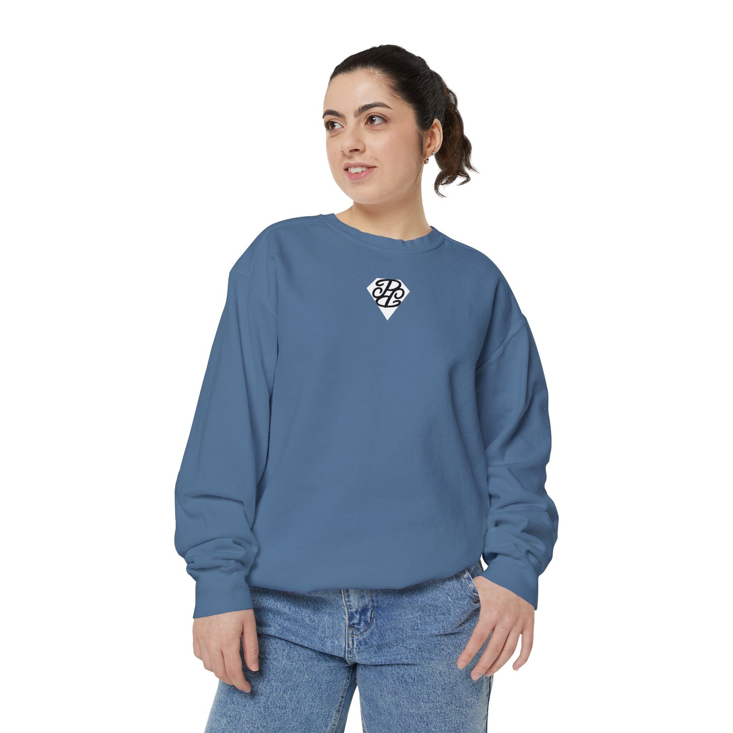 Phallacy Diamond Unisex Garment-Dyed Sweatshirt