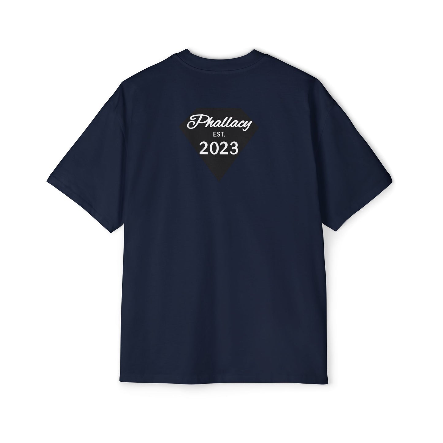 Phallacy Diamond Men's Heavy Oversized Tee