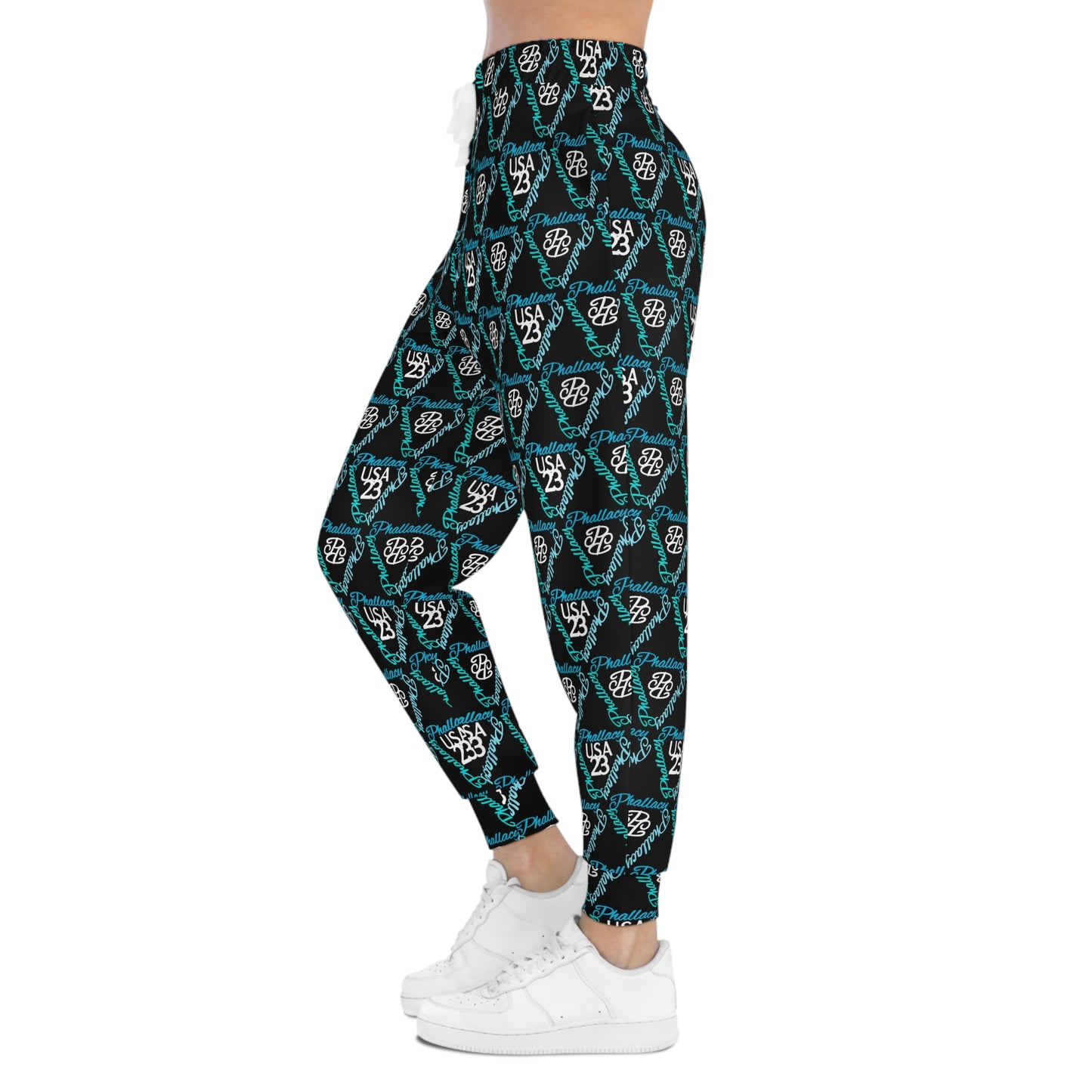 Phallacy Time Designer Unisex Athletic Joggers