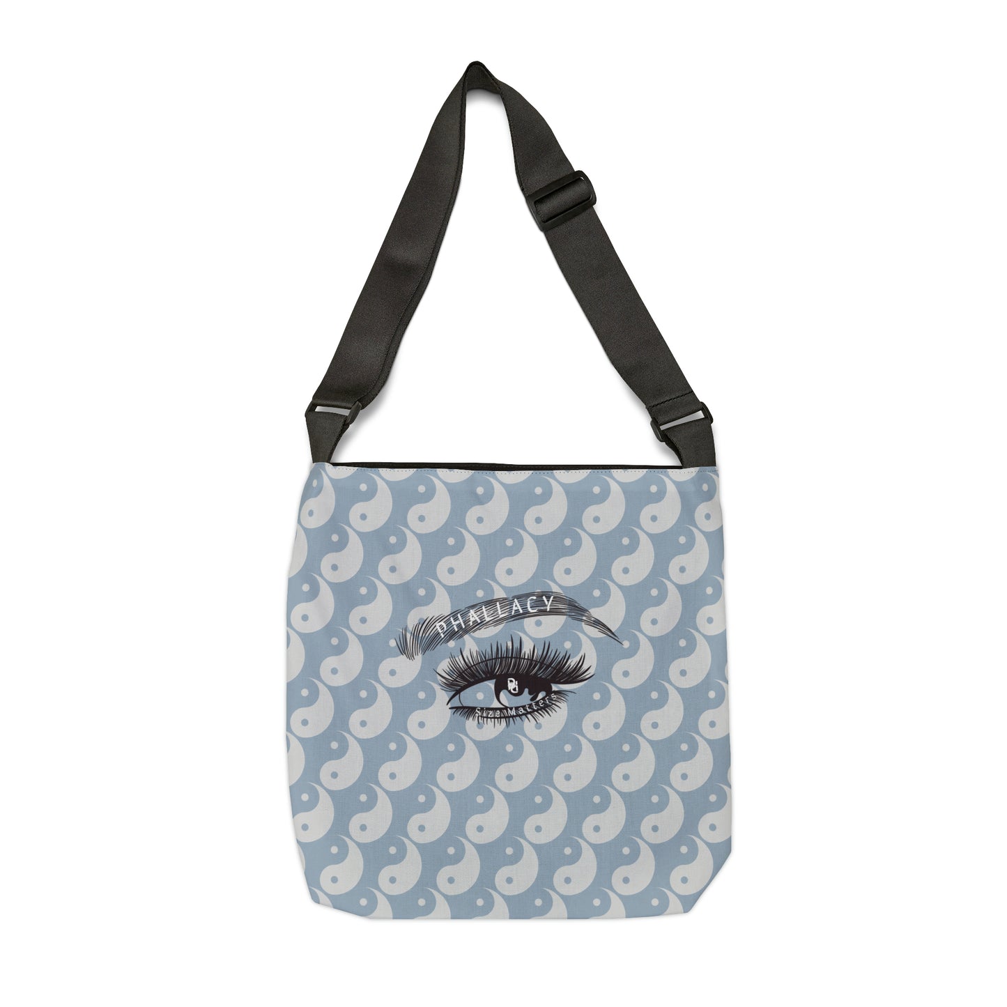 Phallacy Yin-Yang Designer Adjustable Tote Bag