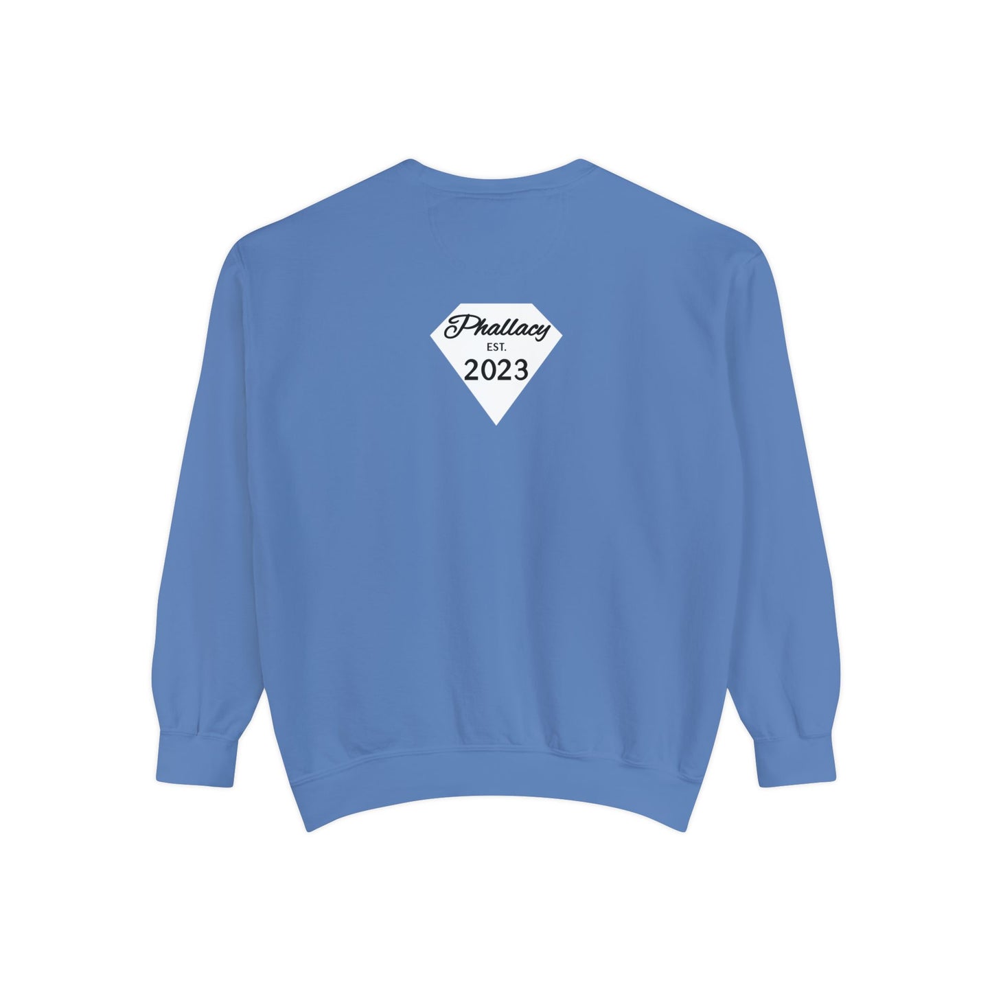 Phallacy Diamond Unisex Garment-Dyed Sweatshirt