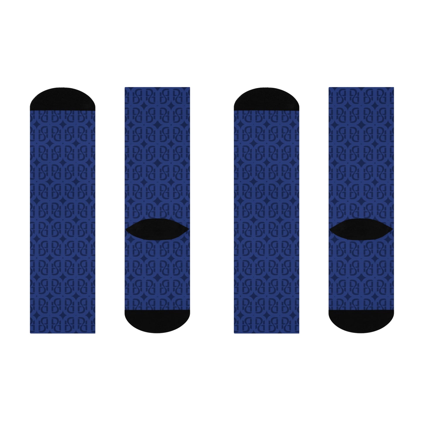 Phallacy Monogram Designer Cushioned Socks