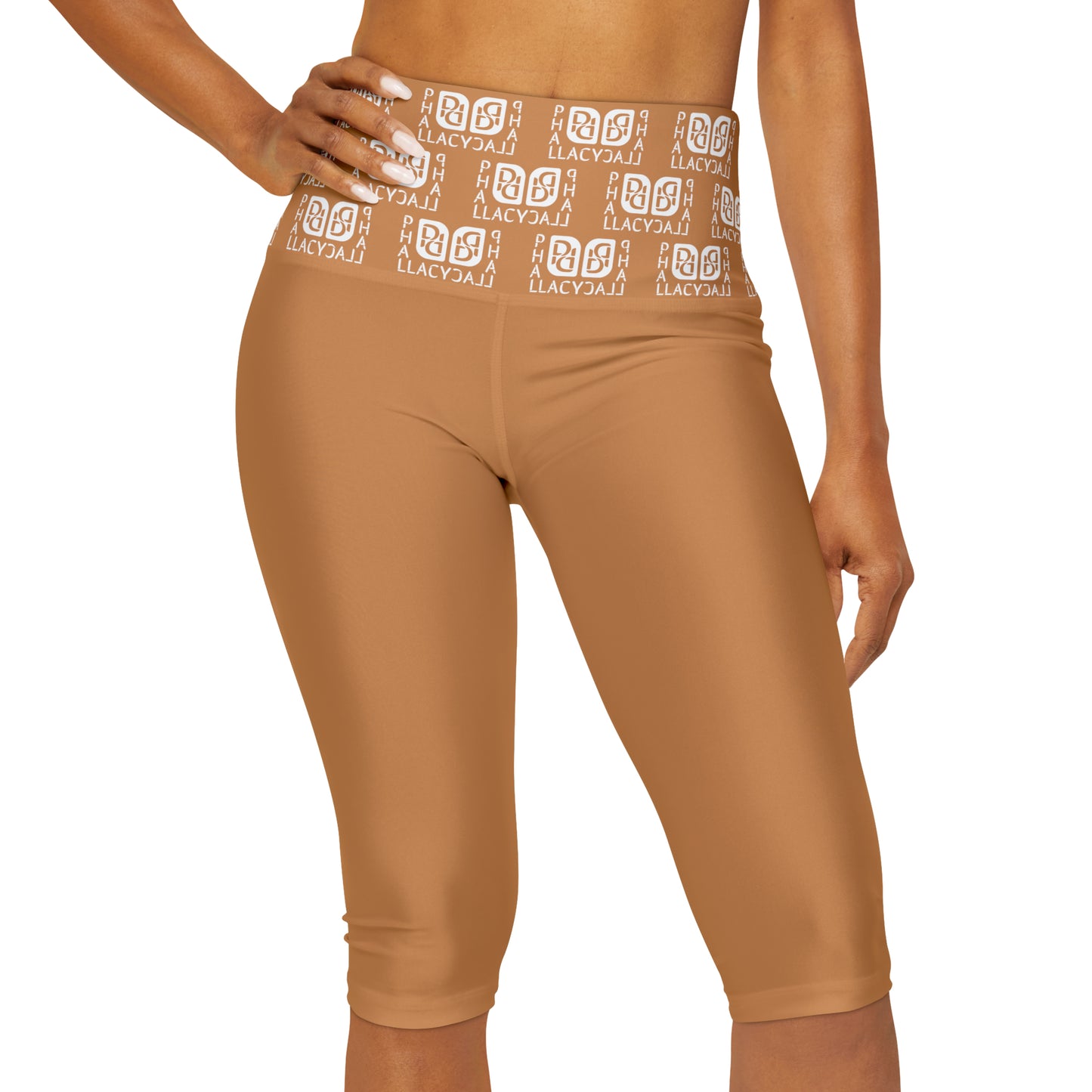 Phallacy Balance Designer Yoga Capri Leggings