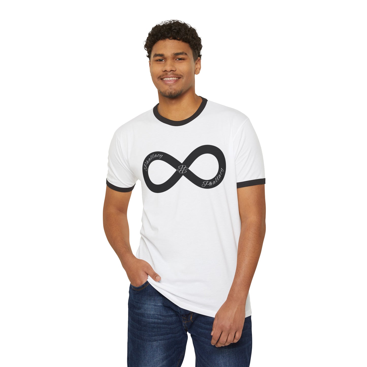 Phallacy Unisex Cotton Ringer Tee