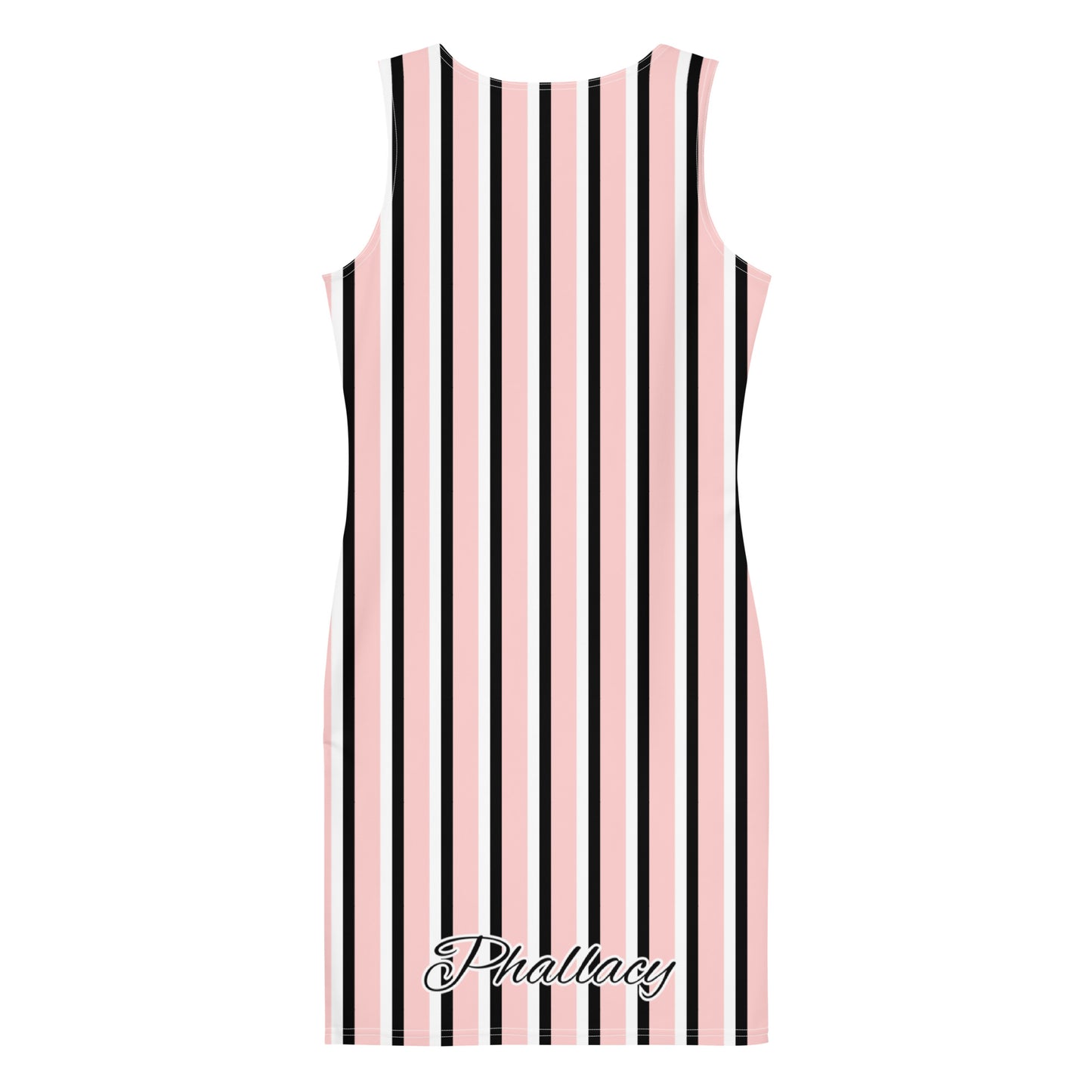Phallacy Striped Designer Bodycon dress